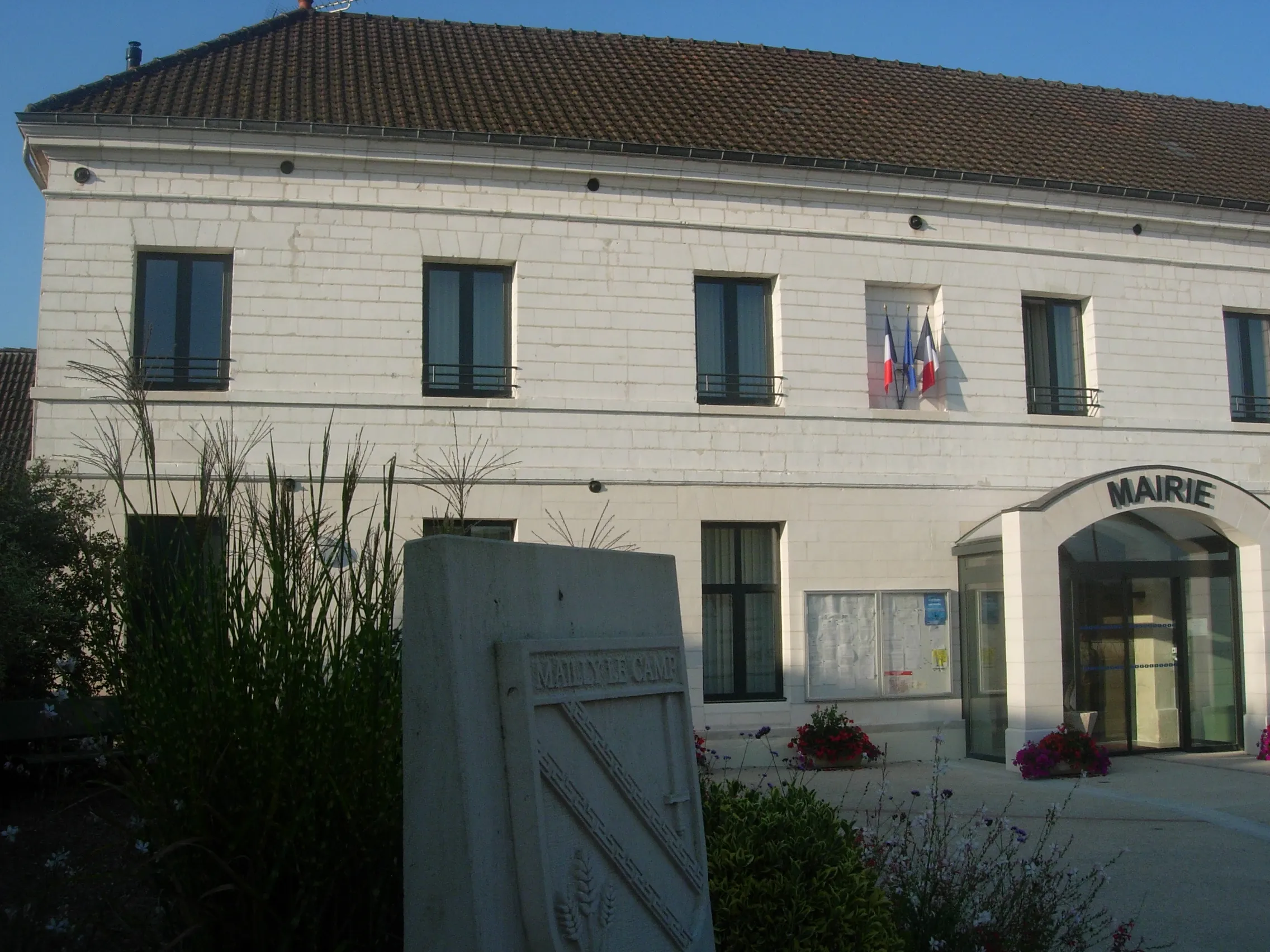 Vue de Mailly-le-Camp
