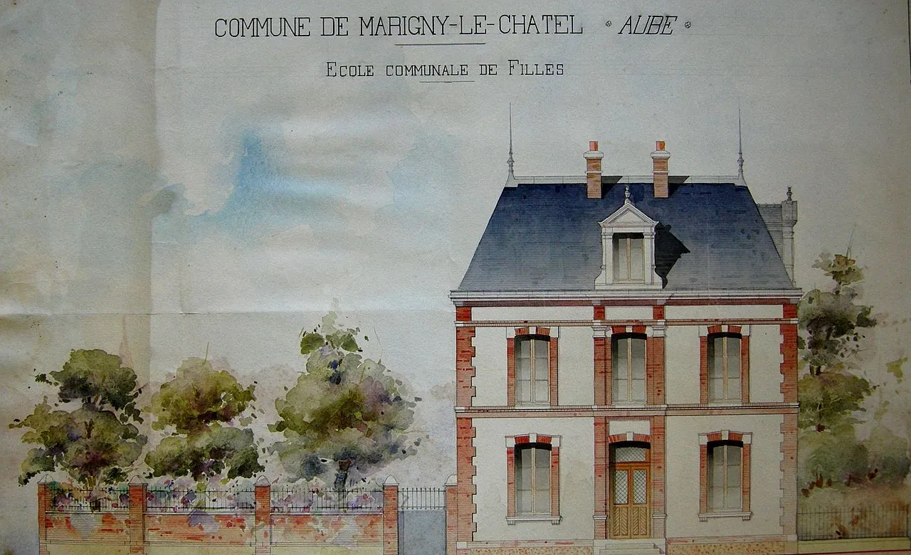 Vue de Marigny-le-Châtel