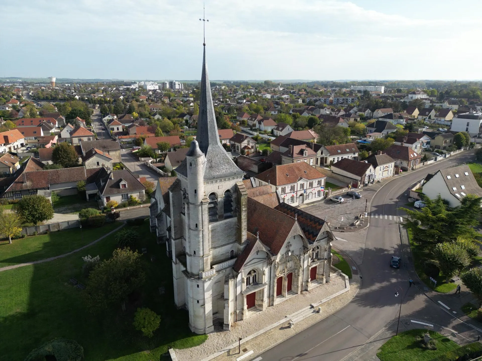 Vue de Pont-Sainte-Marie