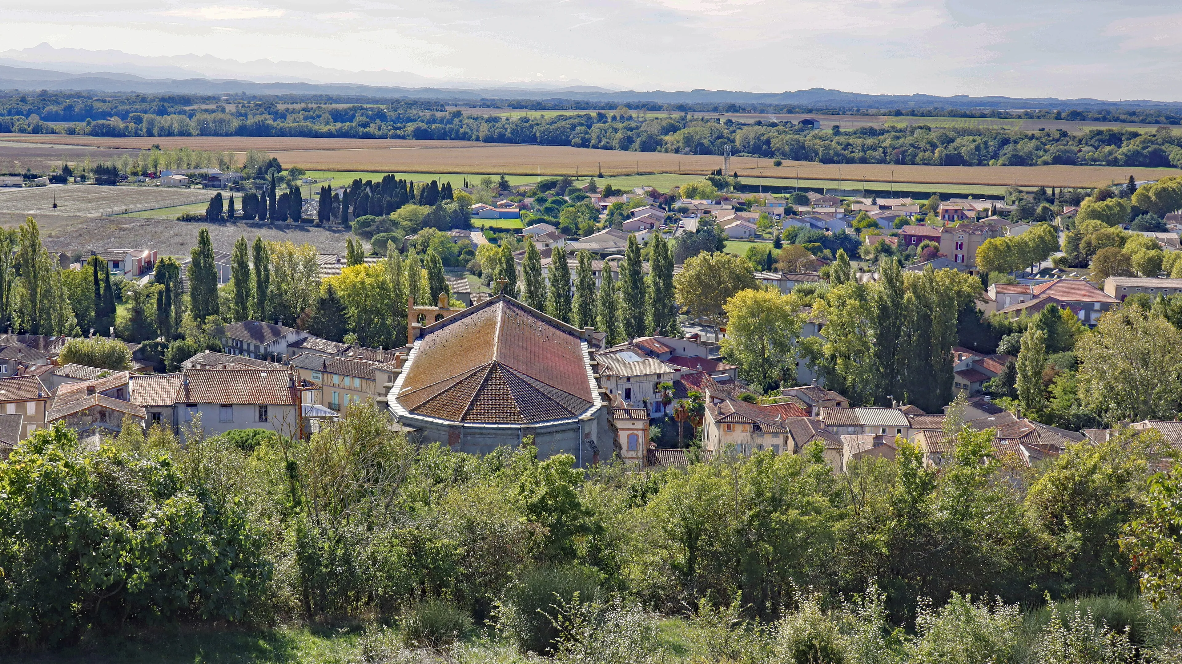 Vue de Belpech