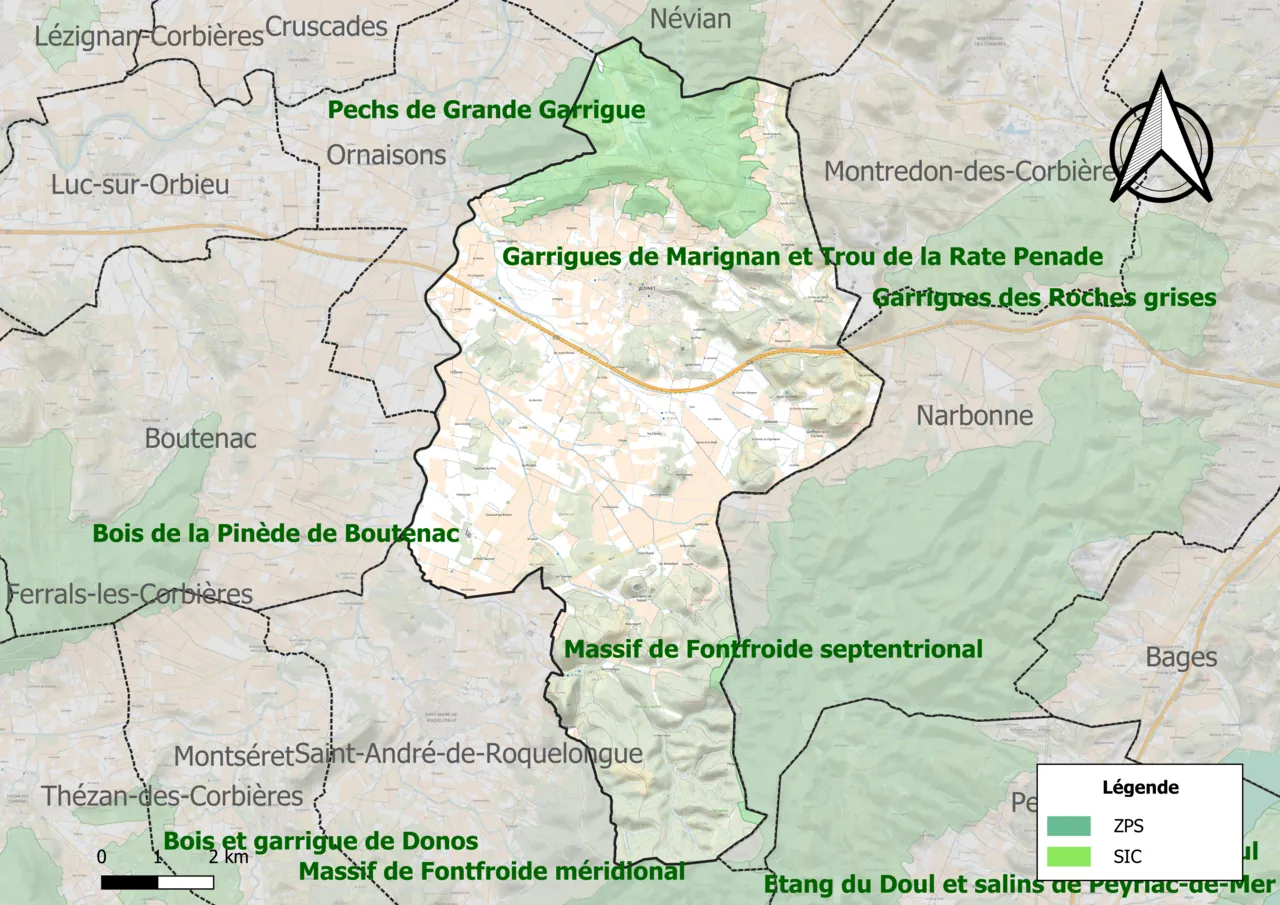 Vue de Bizanet