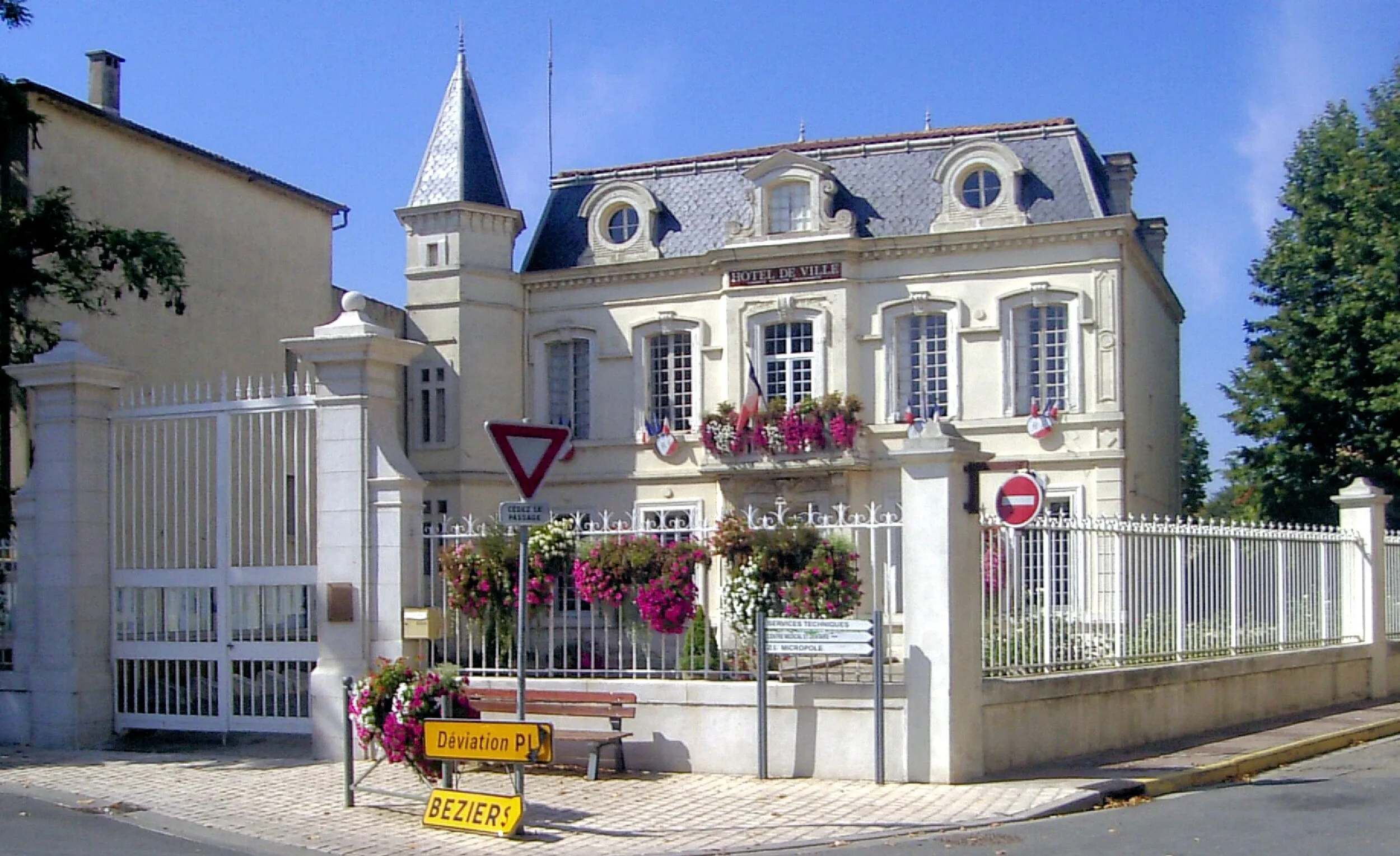 Vue de Cuxac-d'Aude