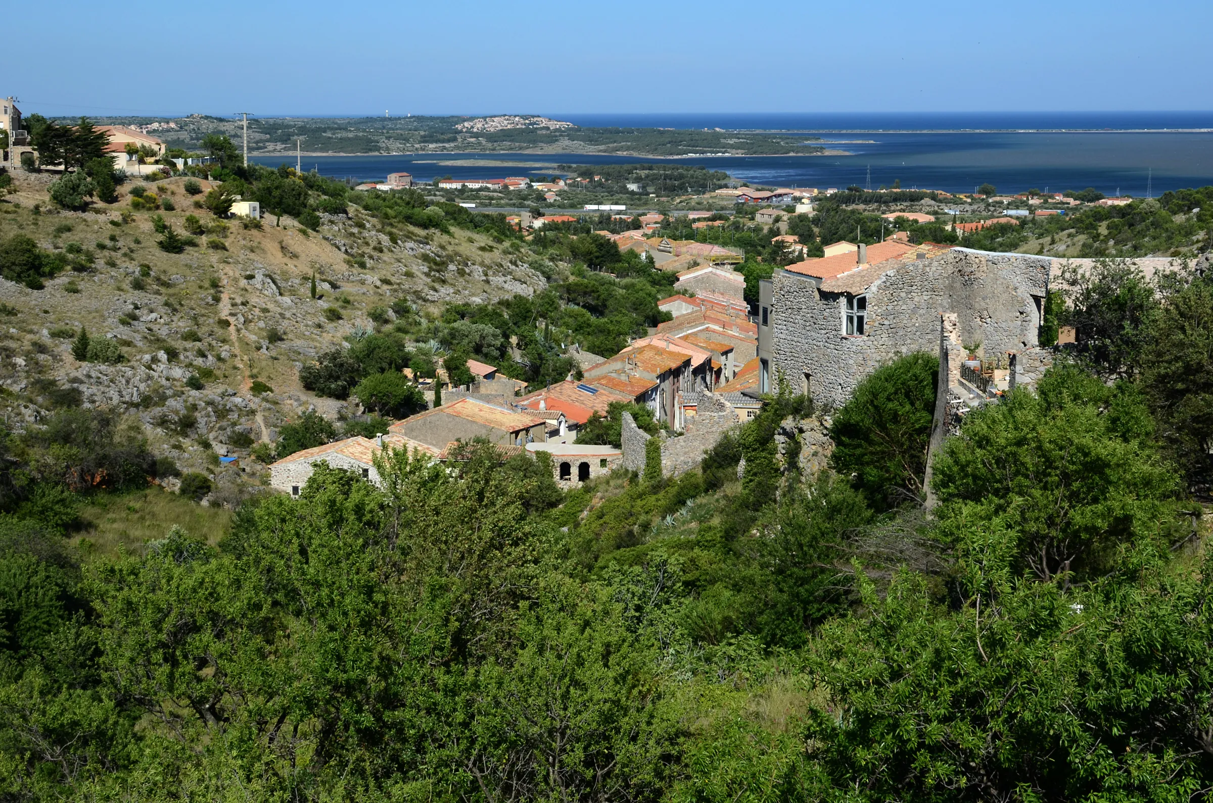 Vue de Fitou