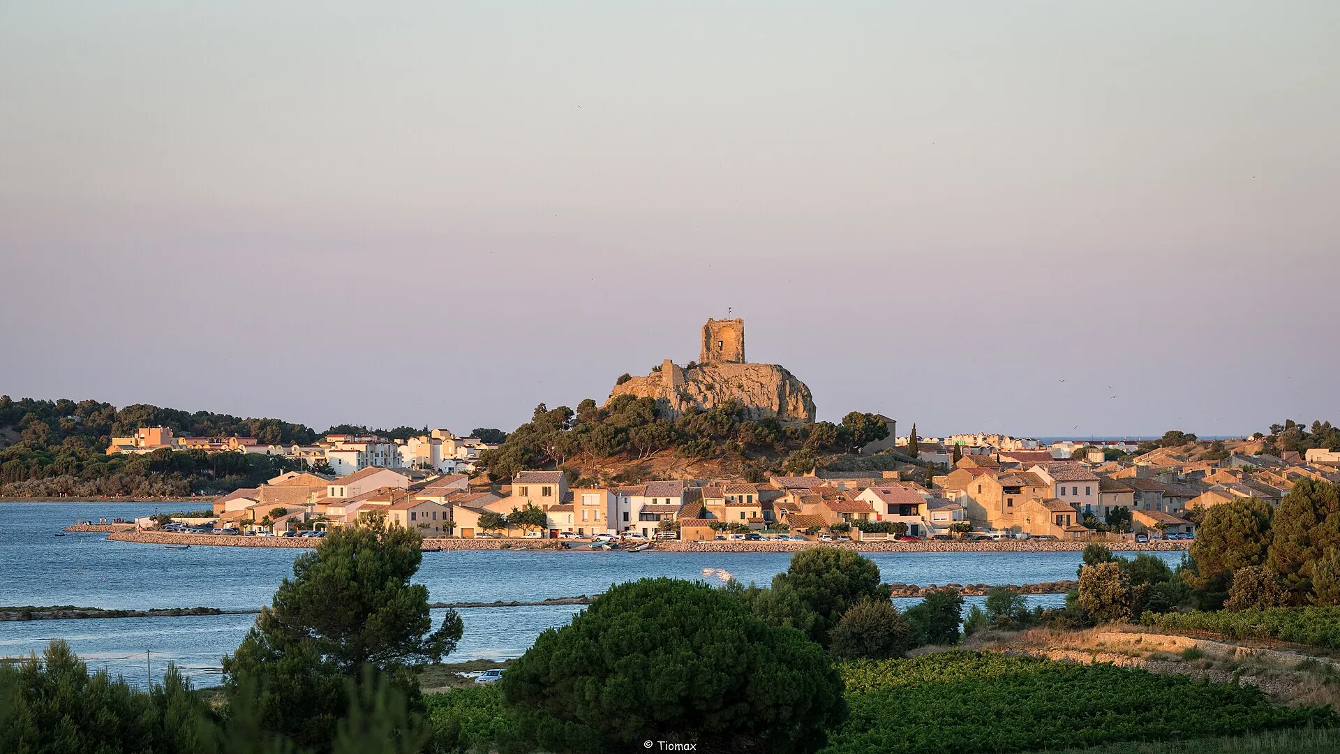 Vue de Gruissan