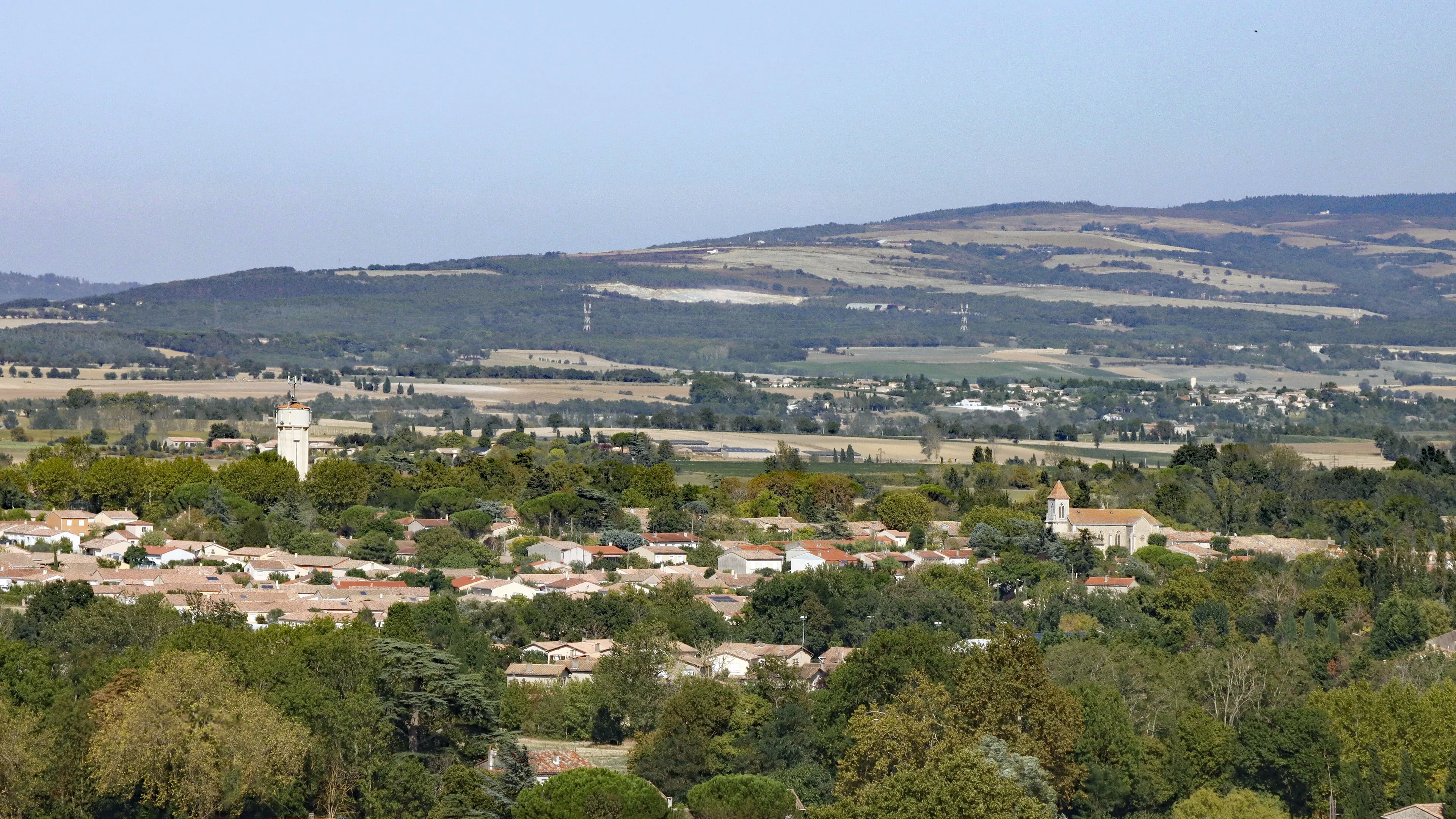Vue de Labastide-d'Anjou