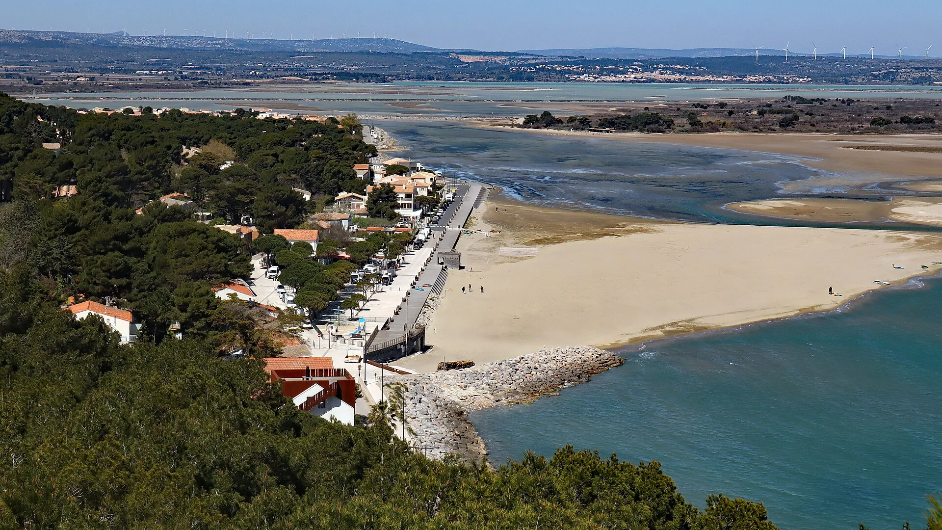 Vue de Leucate