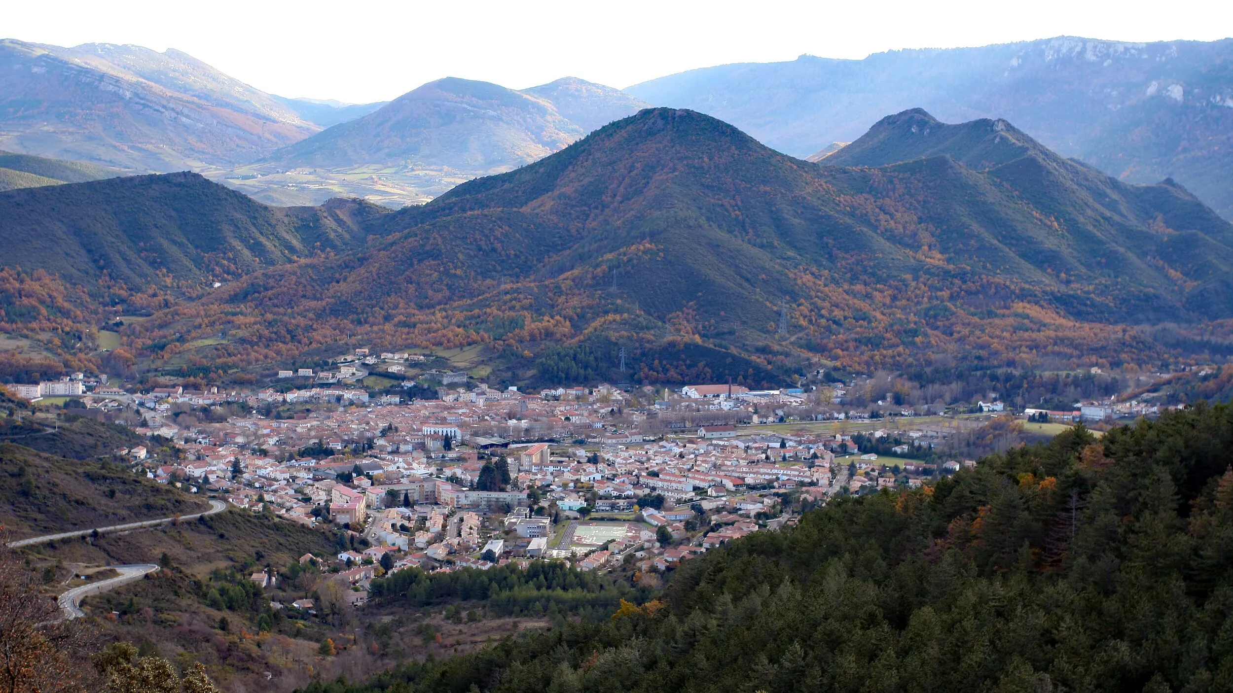 Vue de Quillan