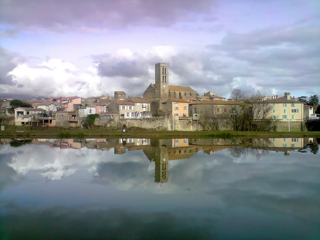 Vue de Trèbes