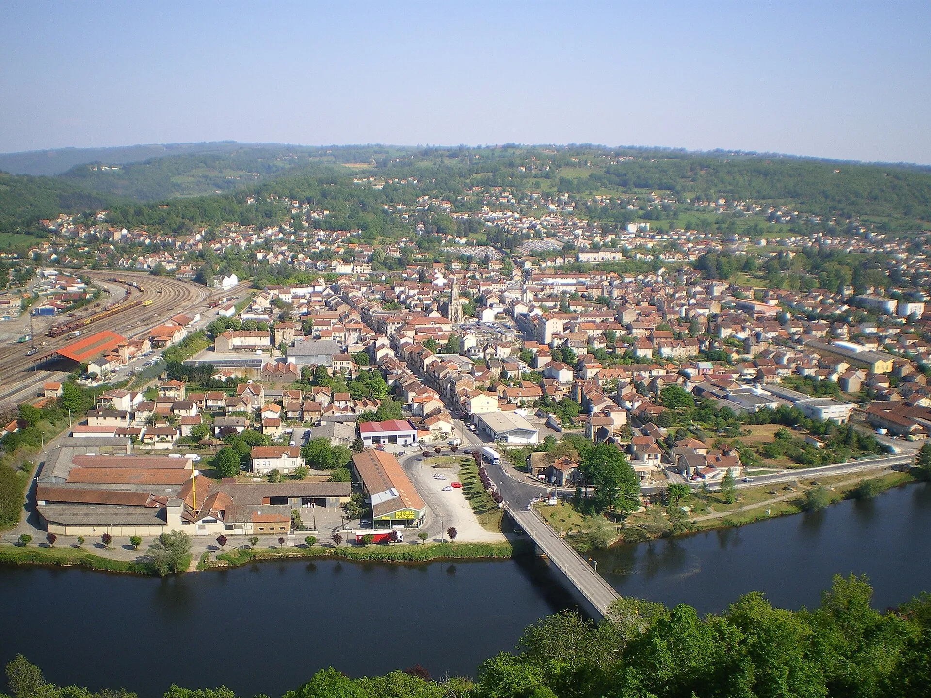 Vue de Capdenac-Gare