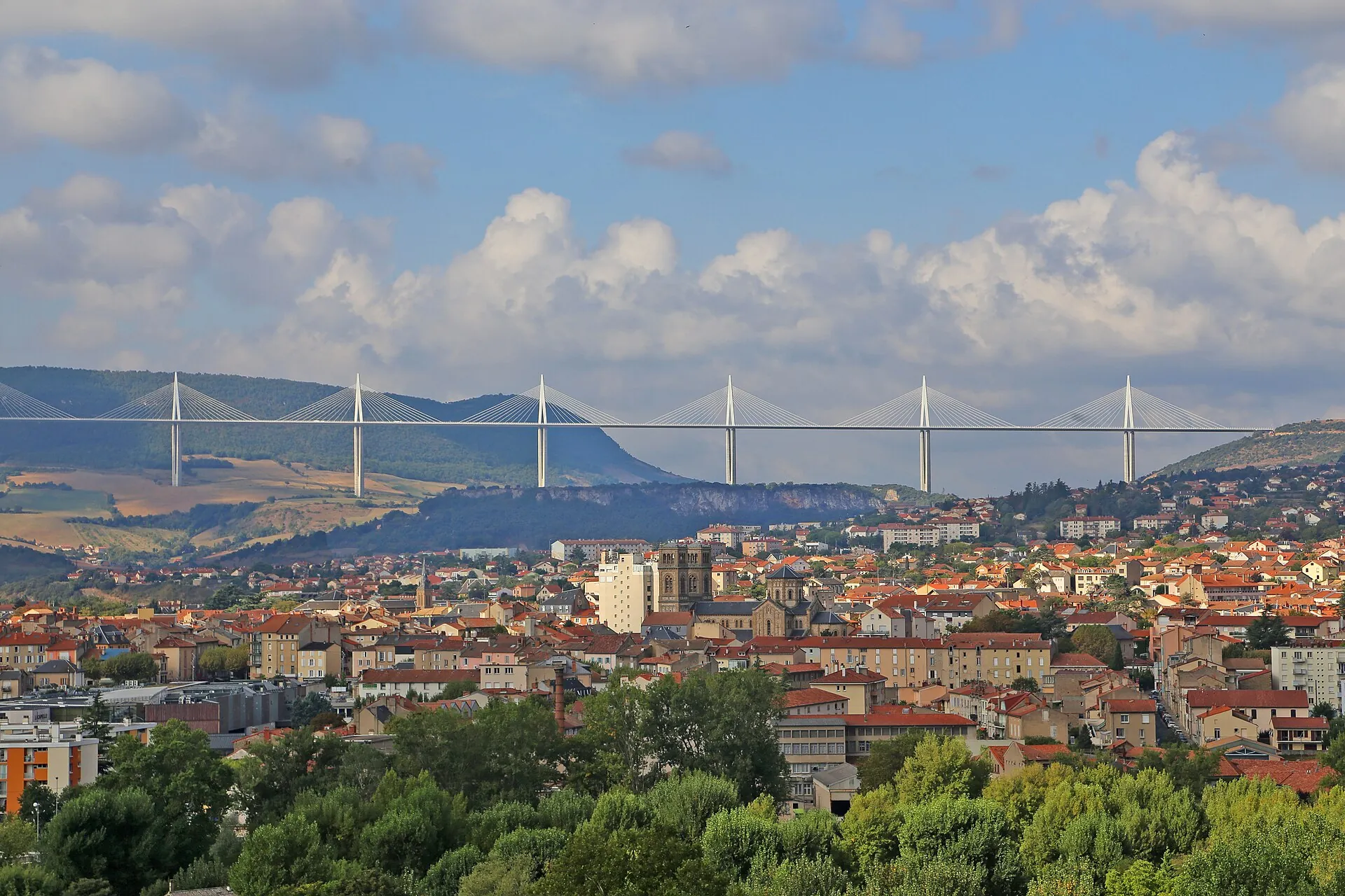 Vue de Millau