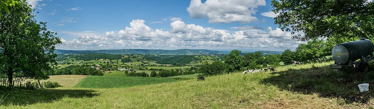 Vue de Saint-Christophe-Vallon