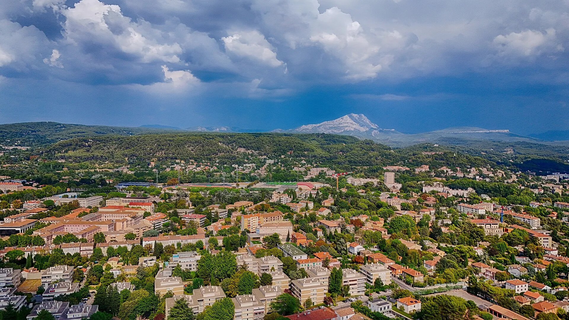 Vue de Aix-en-Provence