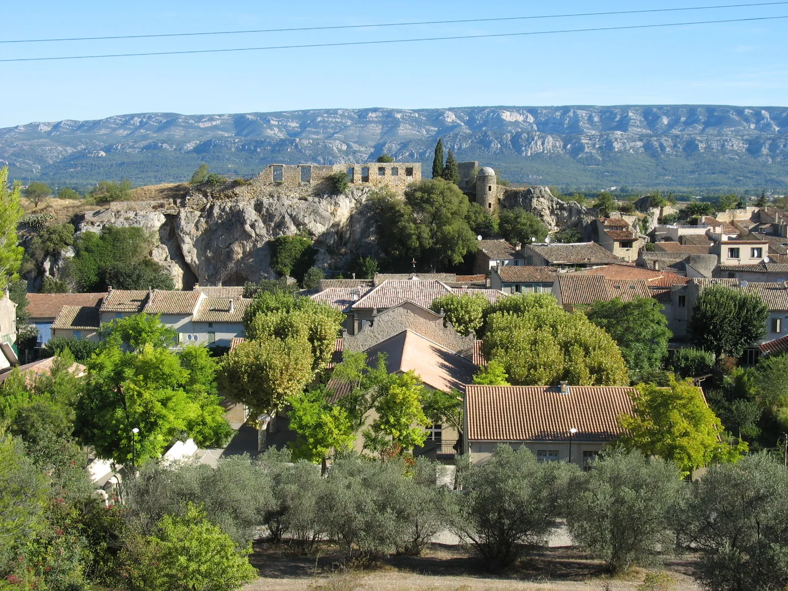 Vue de Alleins