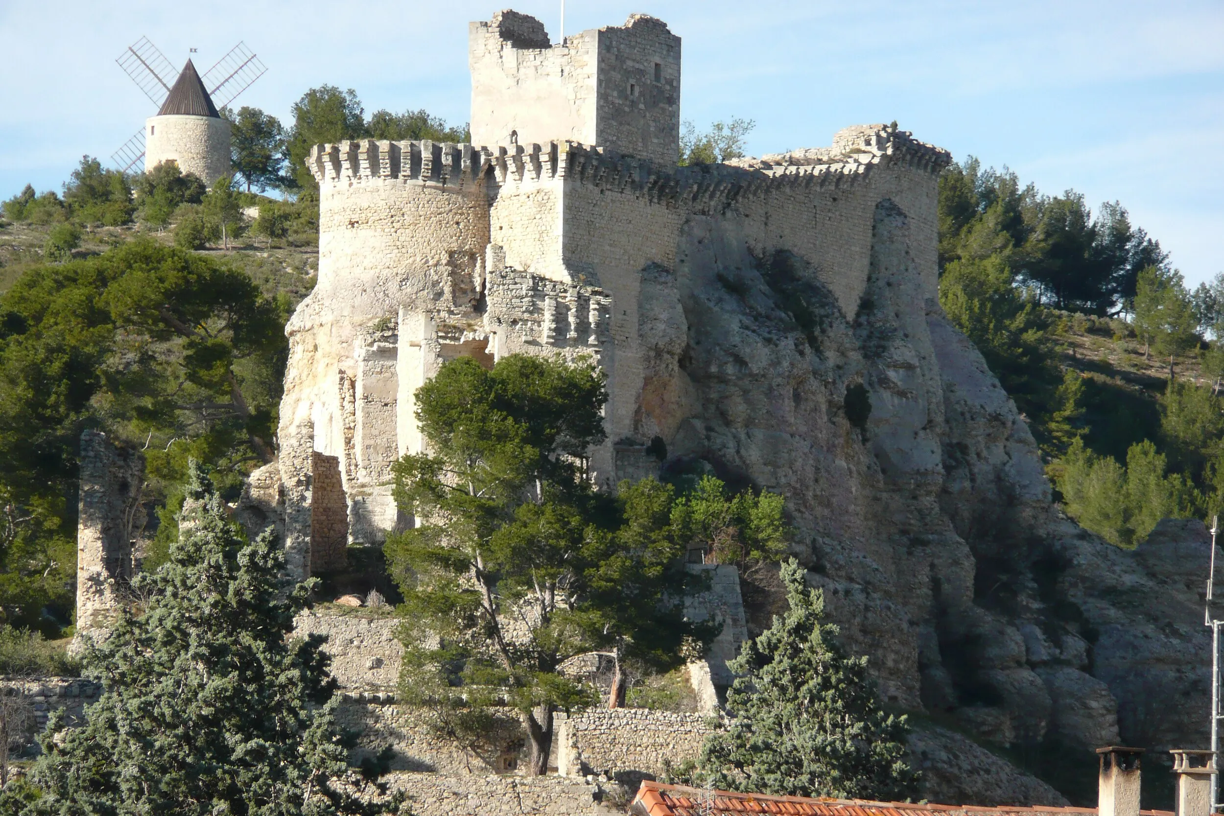 Vue de Boulbon