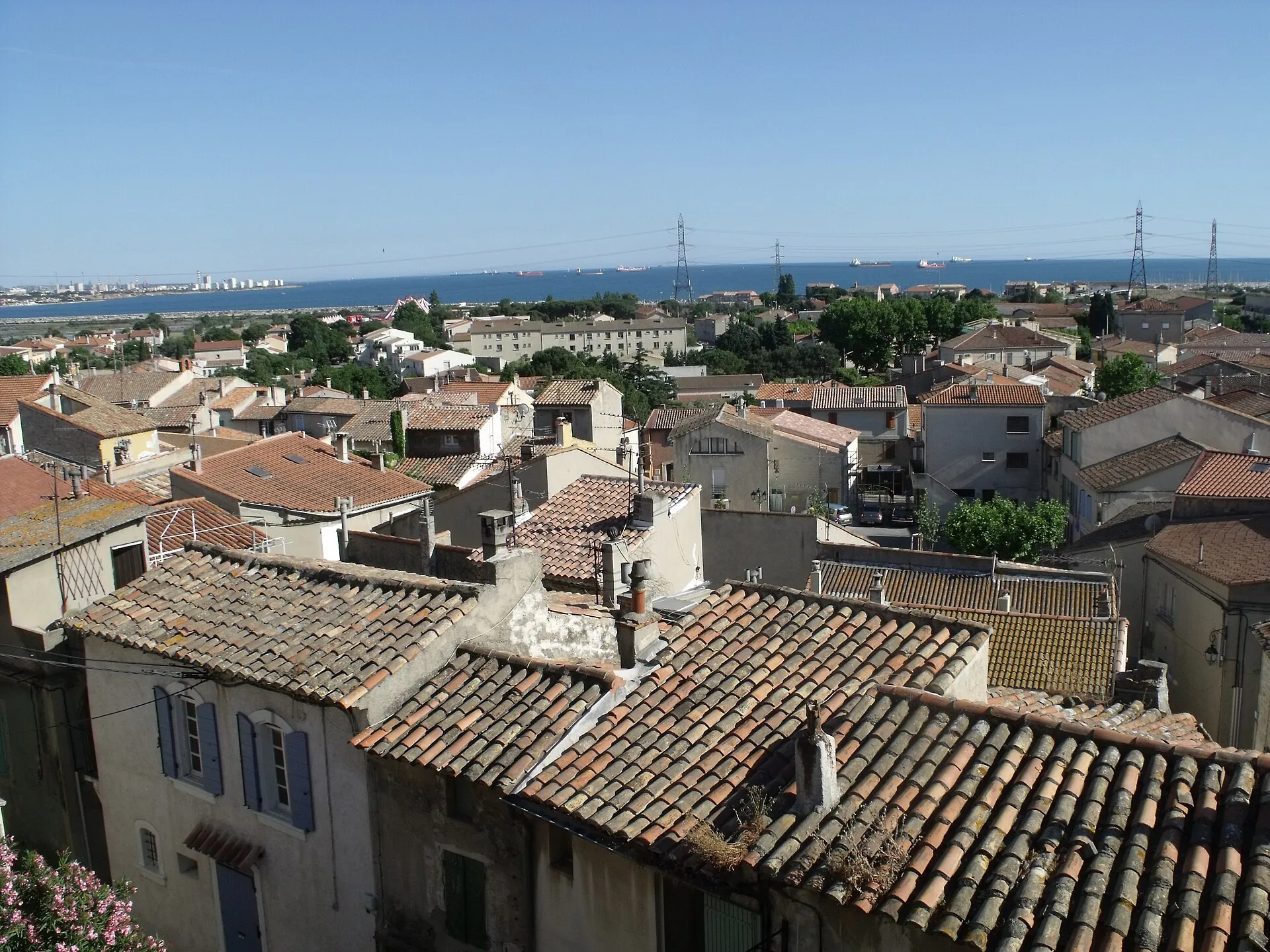Vue de Fos-sur-Mer