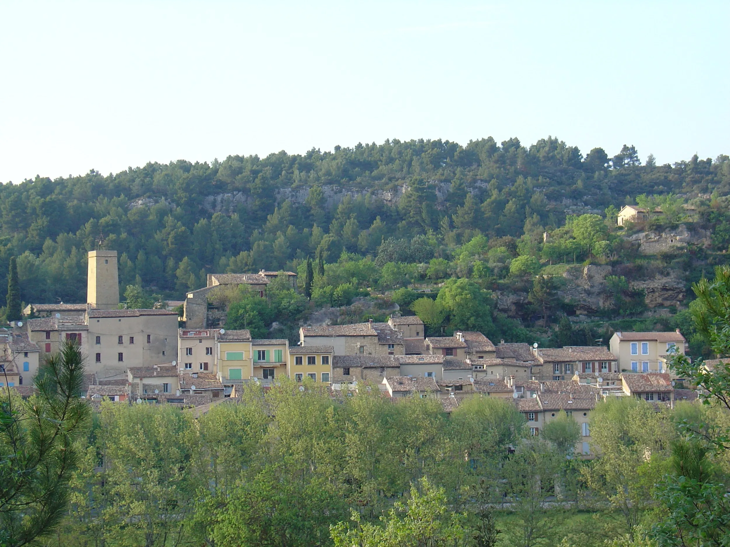 Vue de Jouques