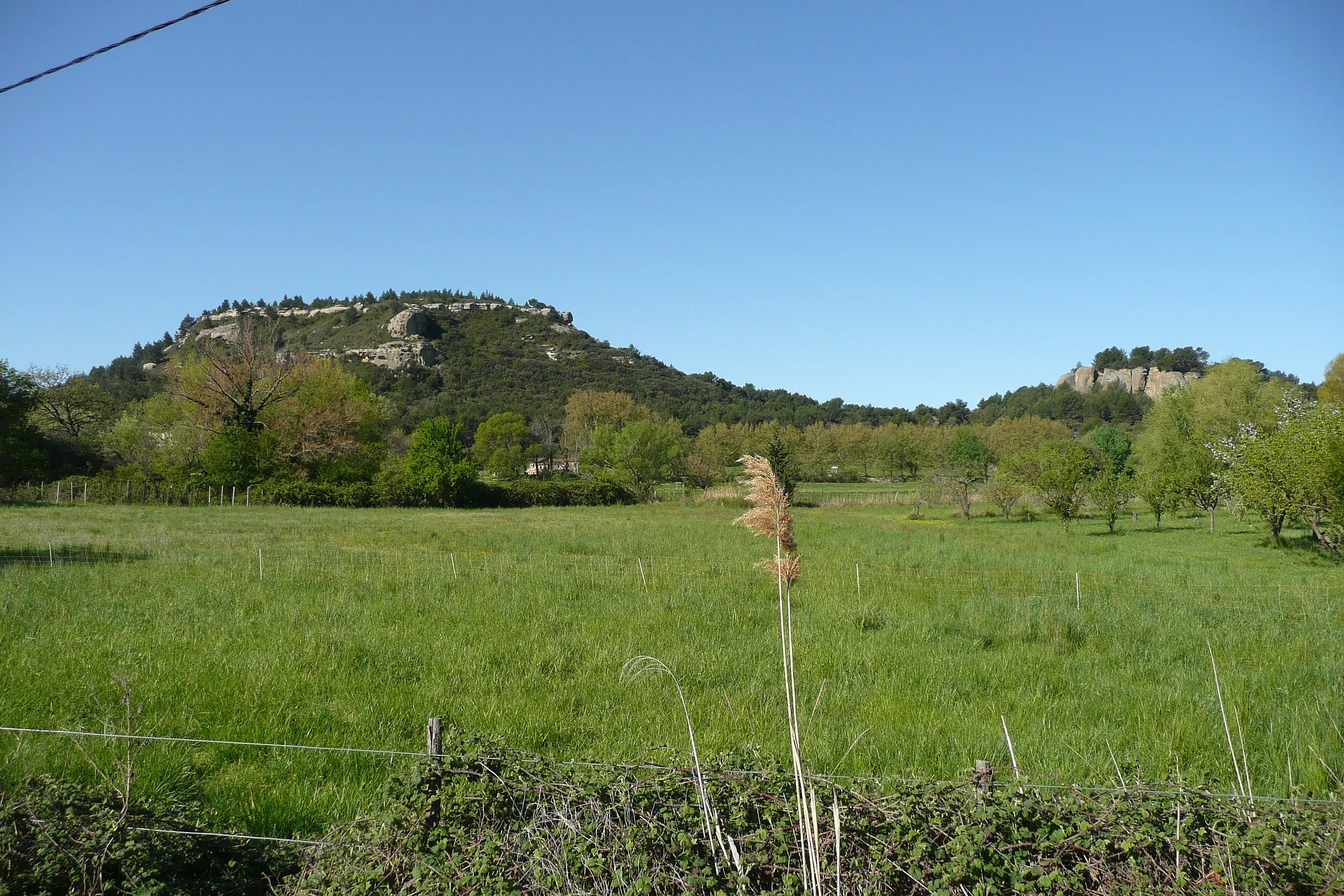Vue de Lamanon