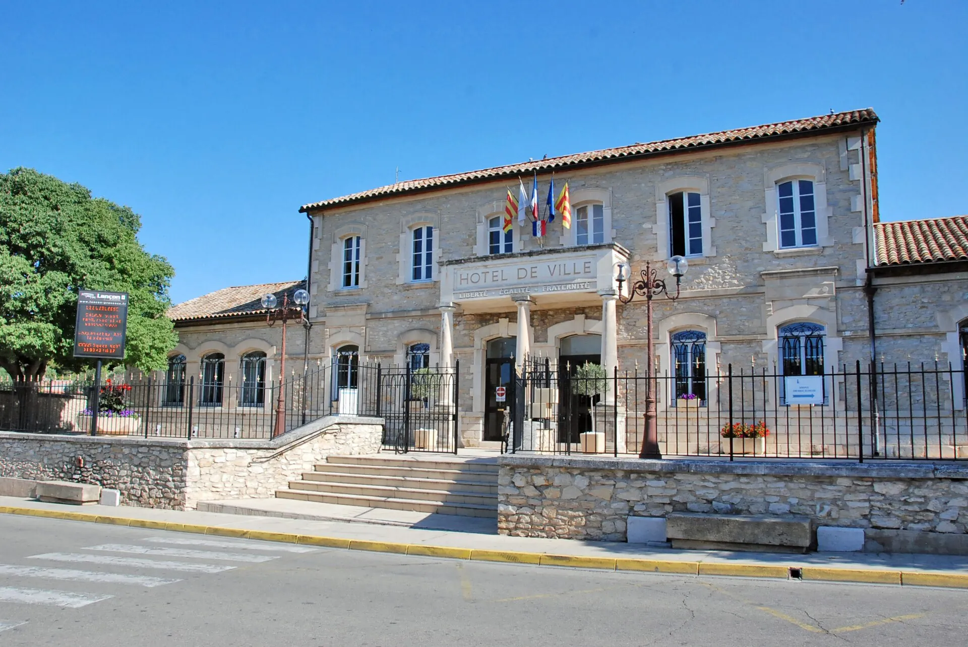 Vue de Lançon-Provence