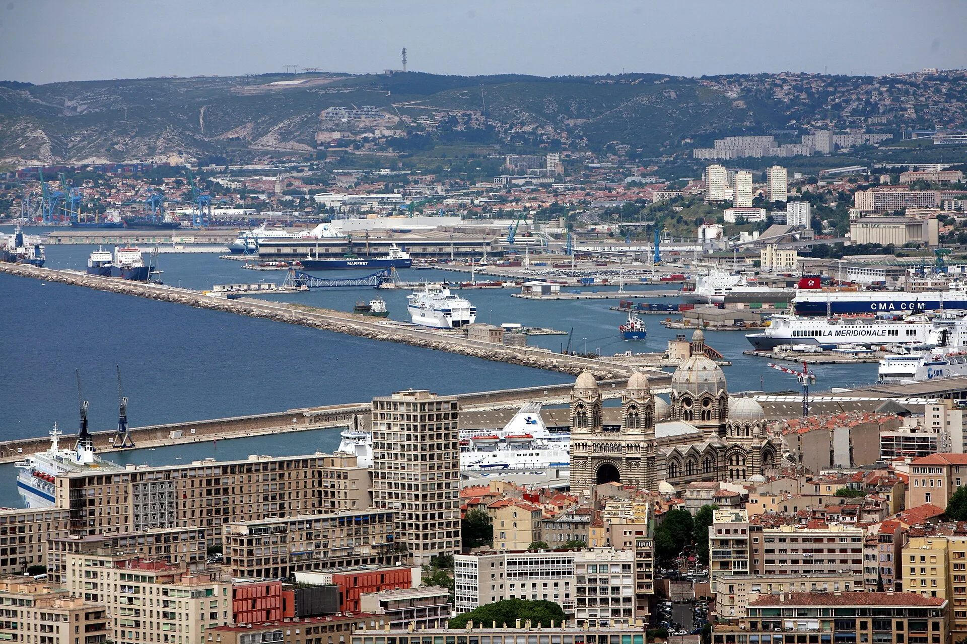 Vue de Marseille