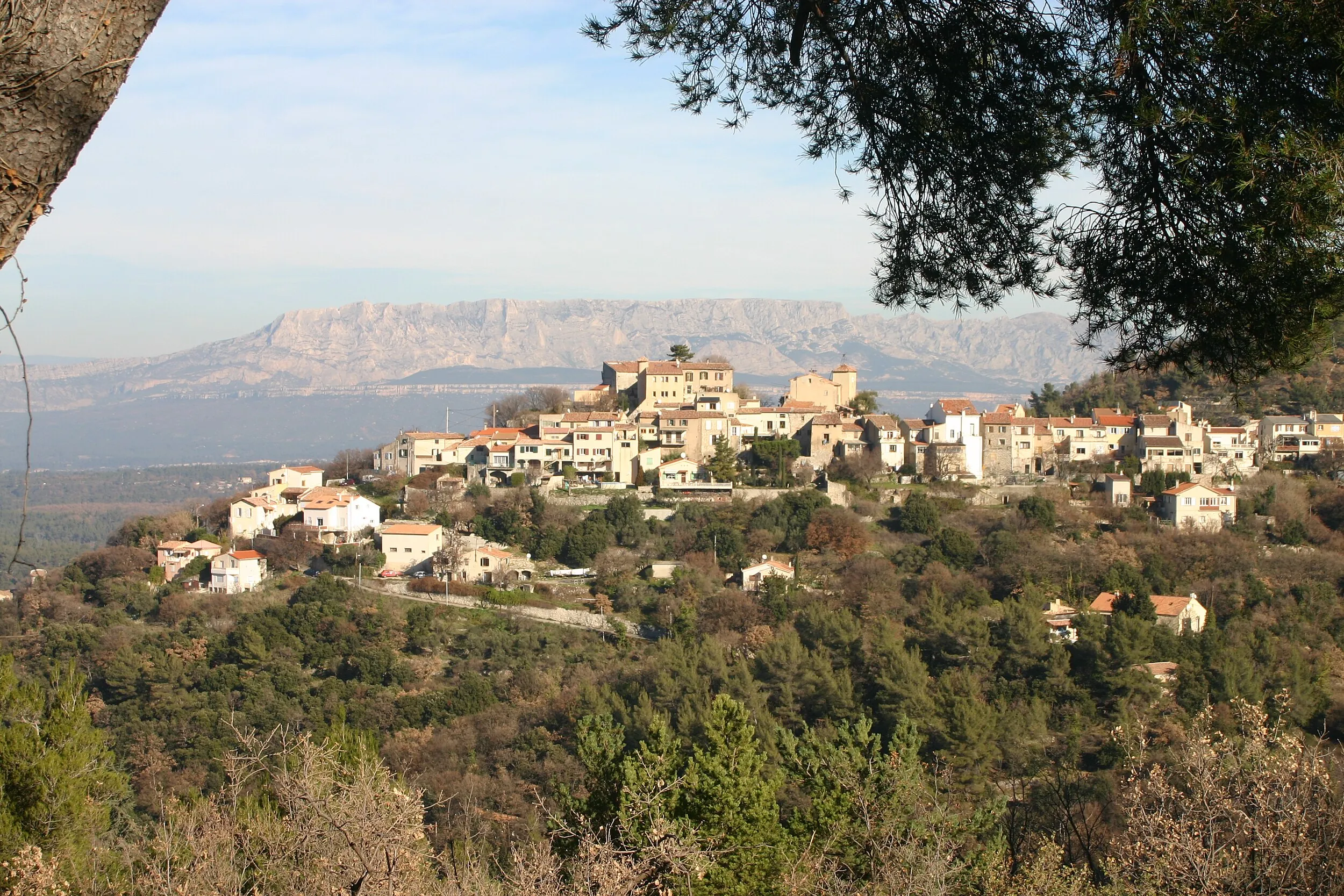 Vue de Mimet