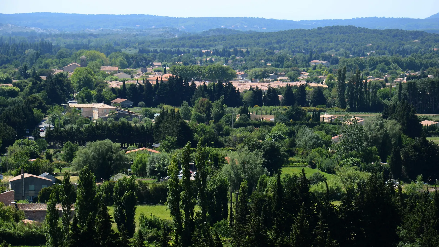 Vue de Mouriès