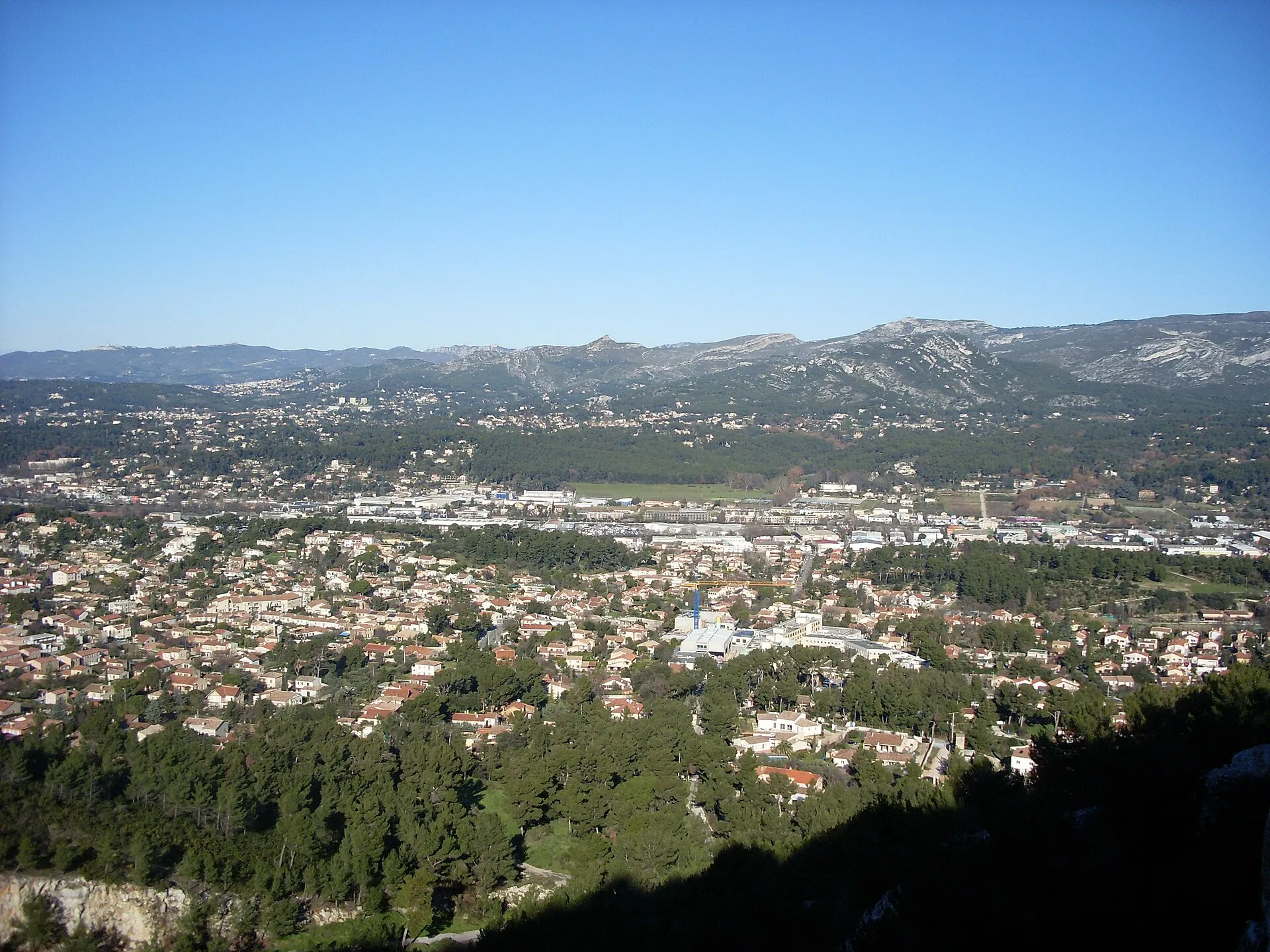 Vue de La Penne-sur-Huveaune