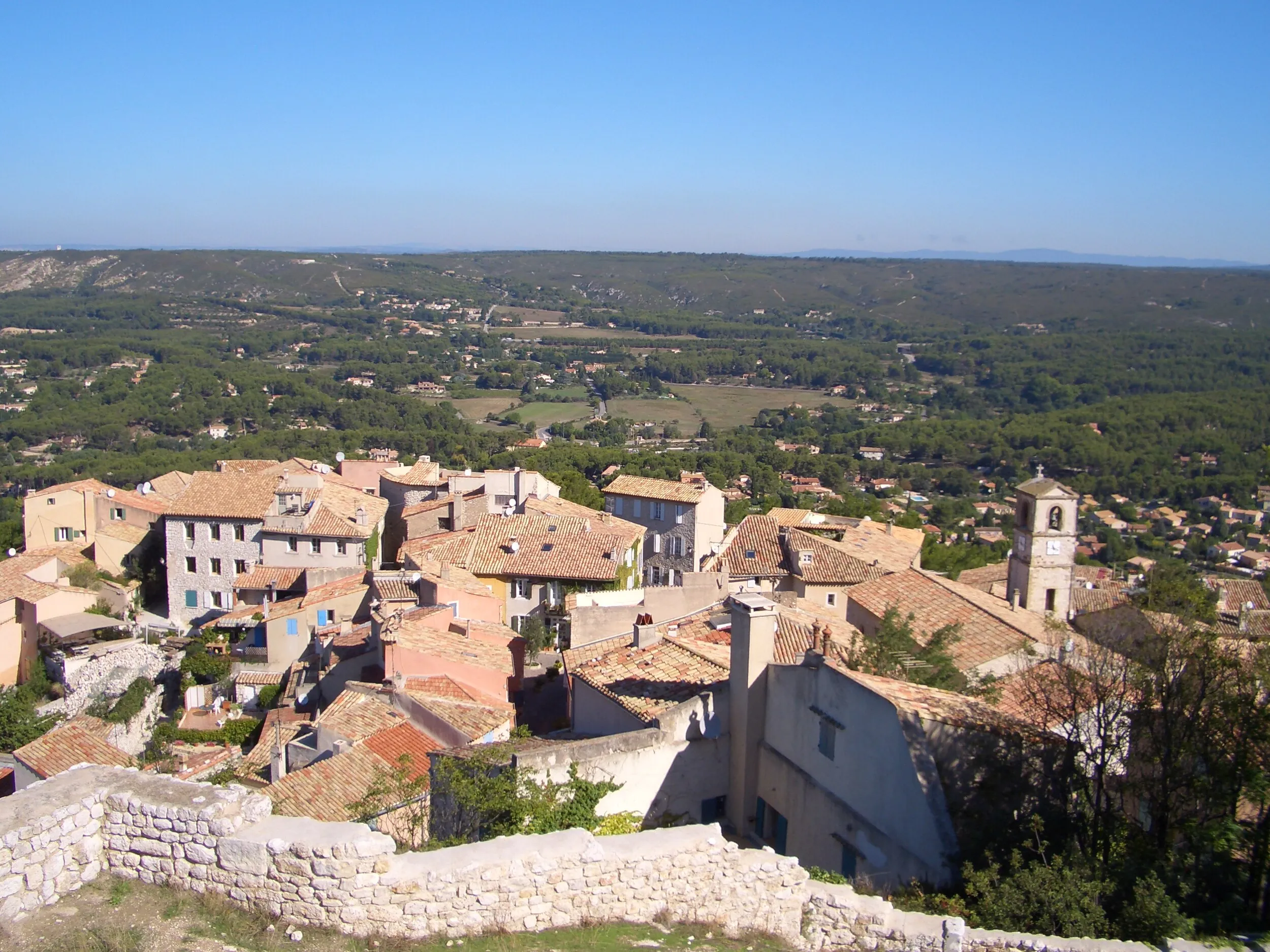 Vue de Ventabren