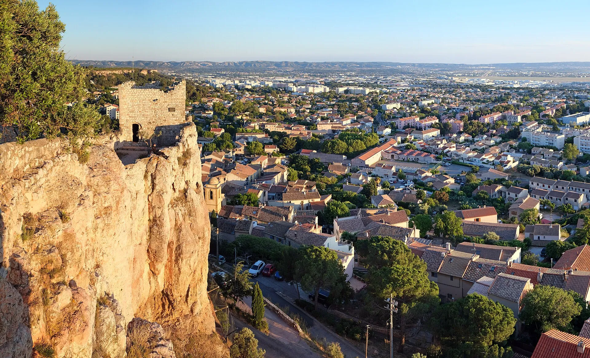 Vue de Vitrolles