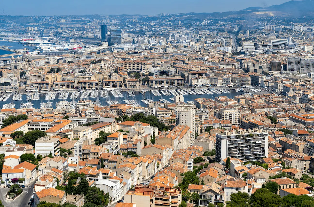 Vue de Marseille 12e Arrondissement
