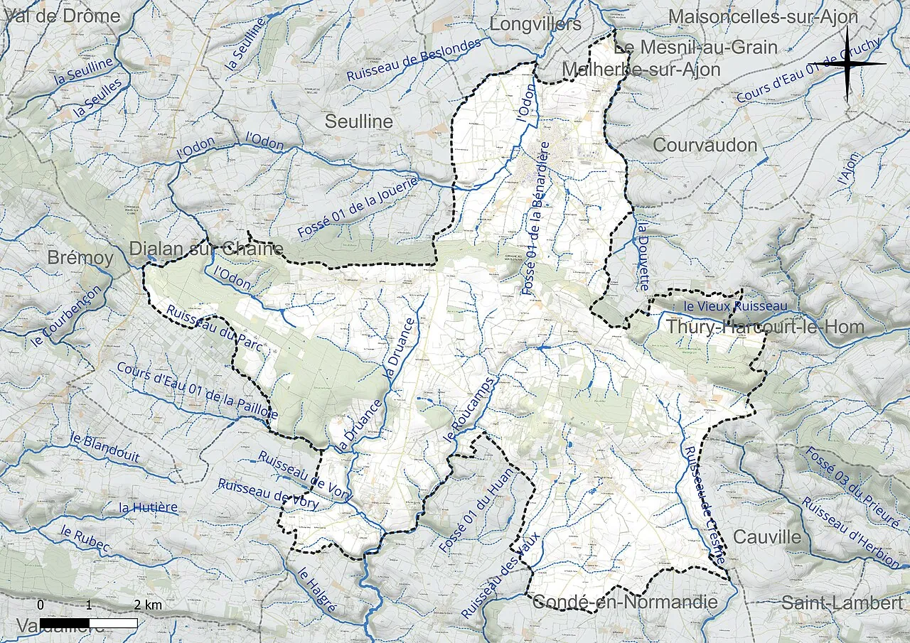 Vue de Les Monts d'Aunay