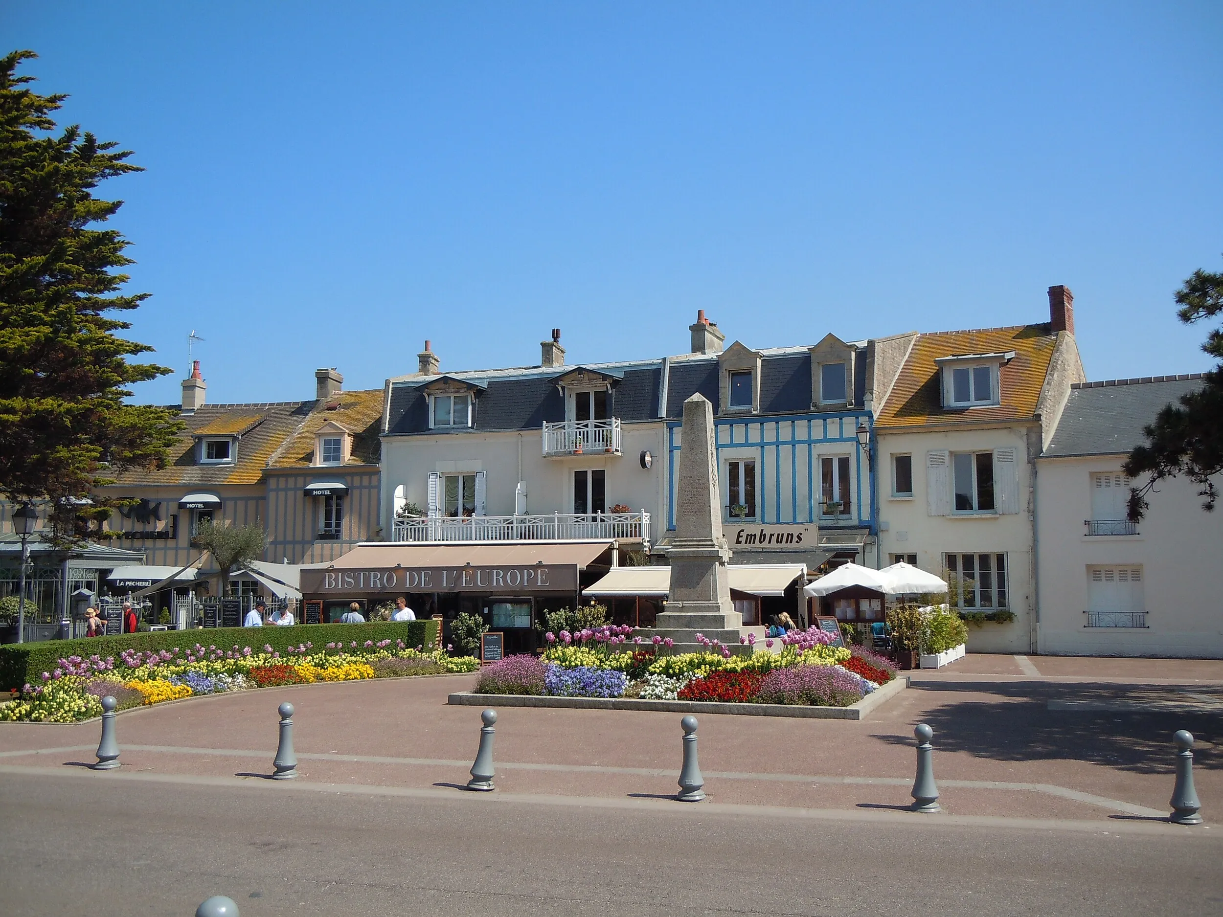 Vue de Courseulles-sur-Mer