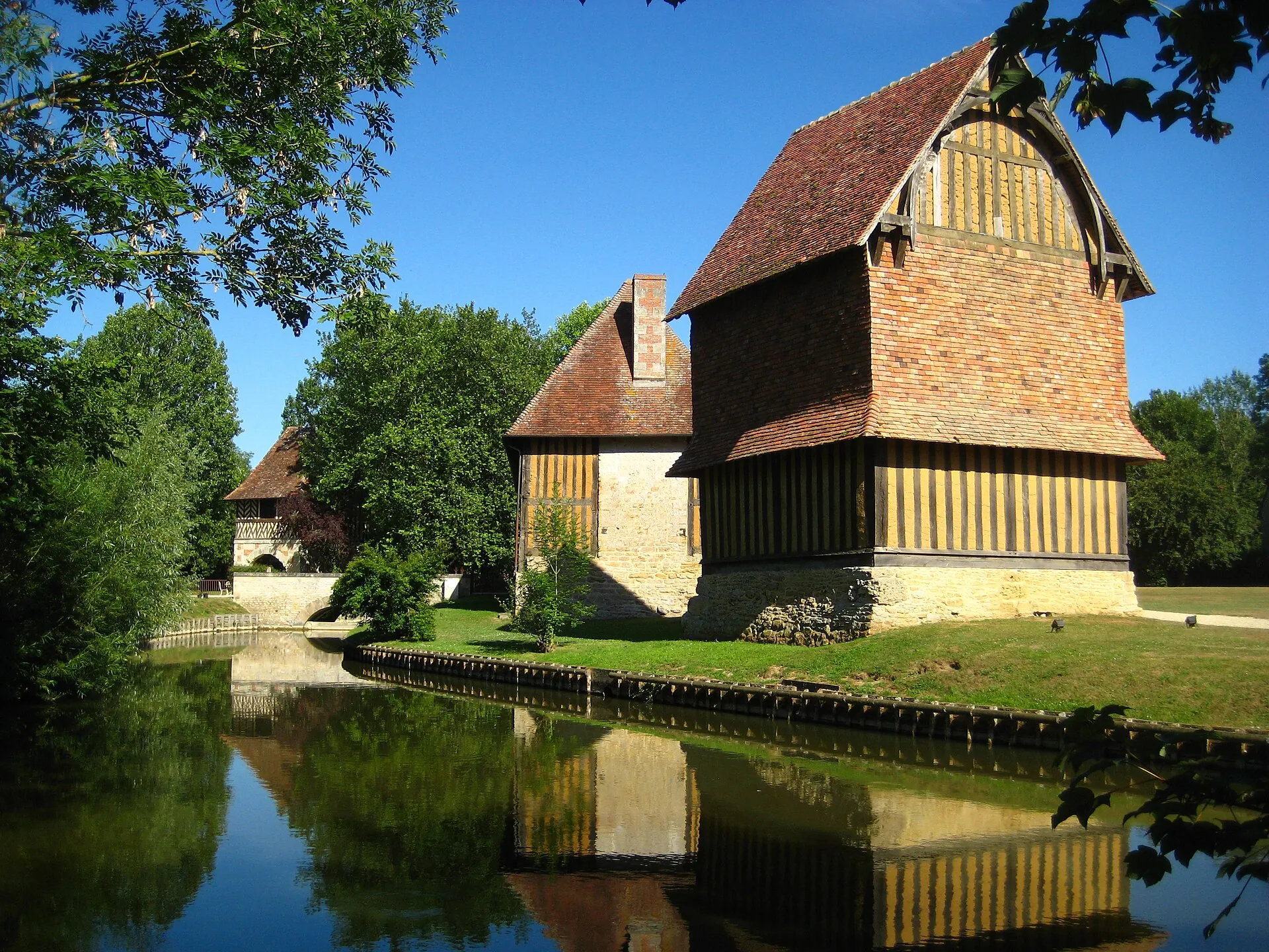 Vue de Mézidon Vallée d'Auge