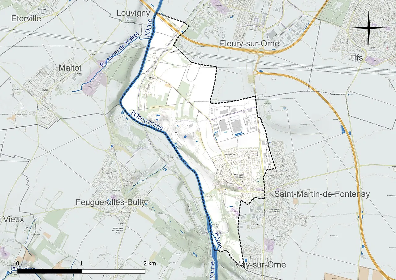 Vue de Saint-André-sur-Orne