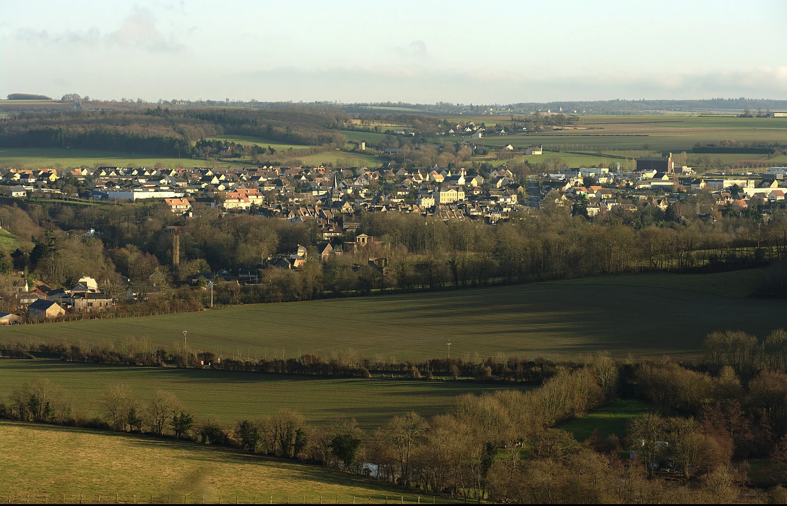Vue de Thury-Harcourt-le-Hom