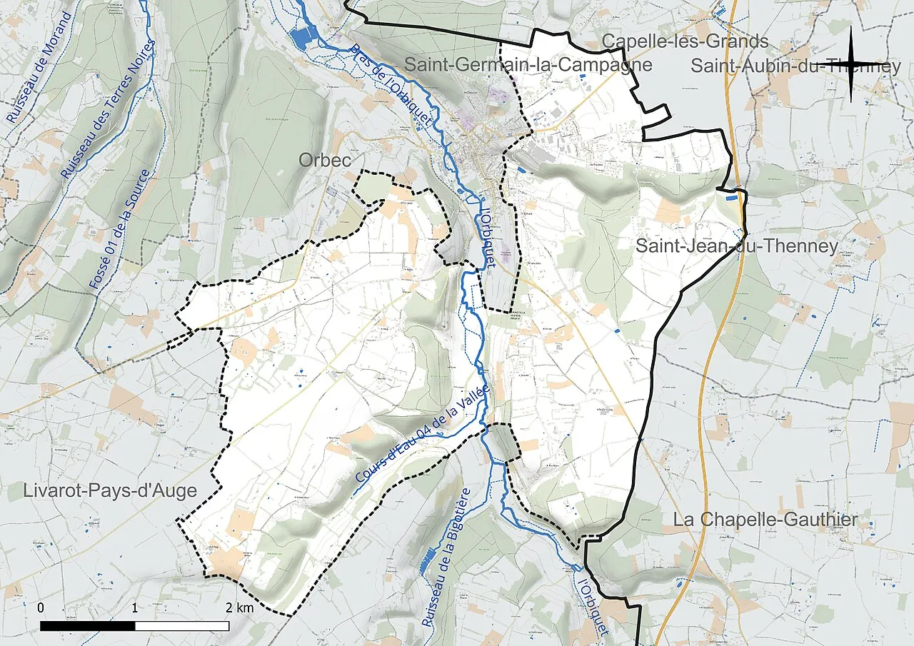 Vue de La Vespière-Friardel