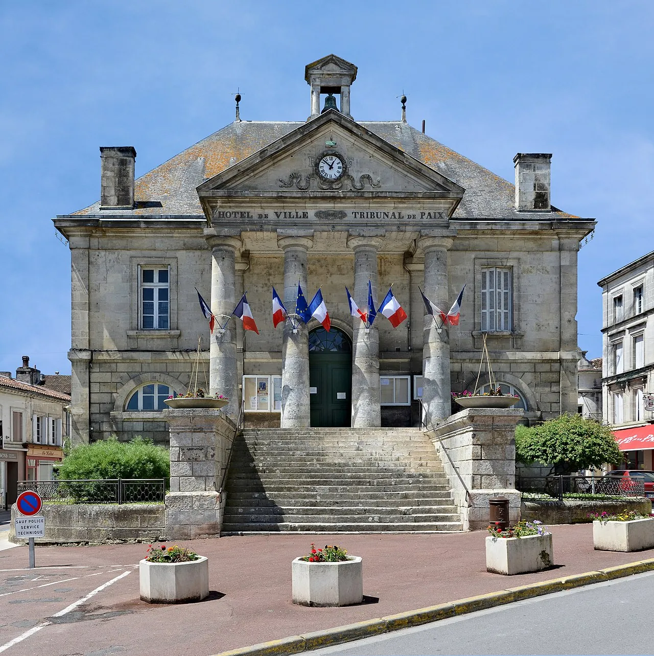 Vue de Châteauneuf-sur-Charente