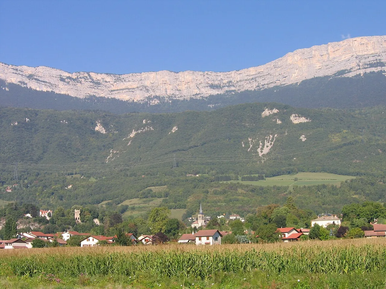 Vue de Claix