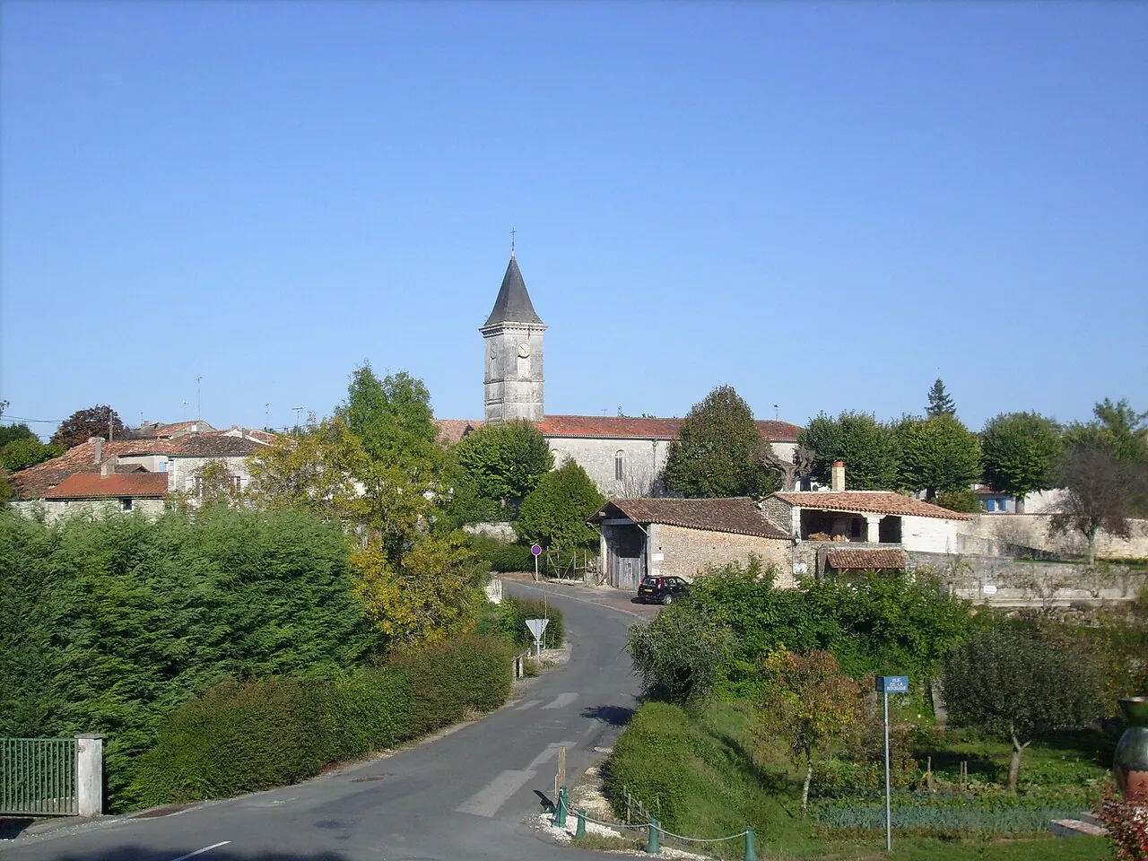 Vue de La Chapelle-des-Pots