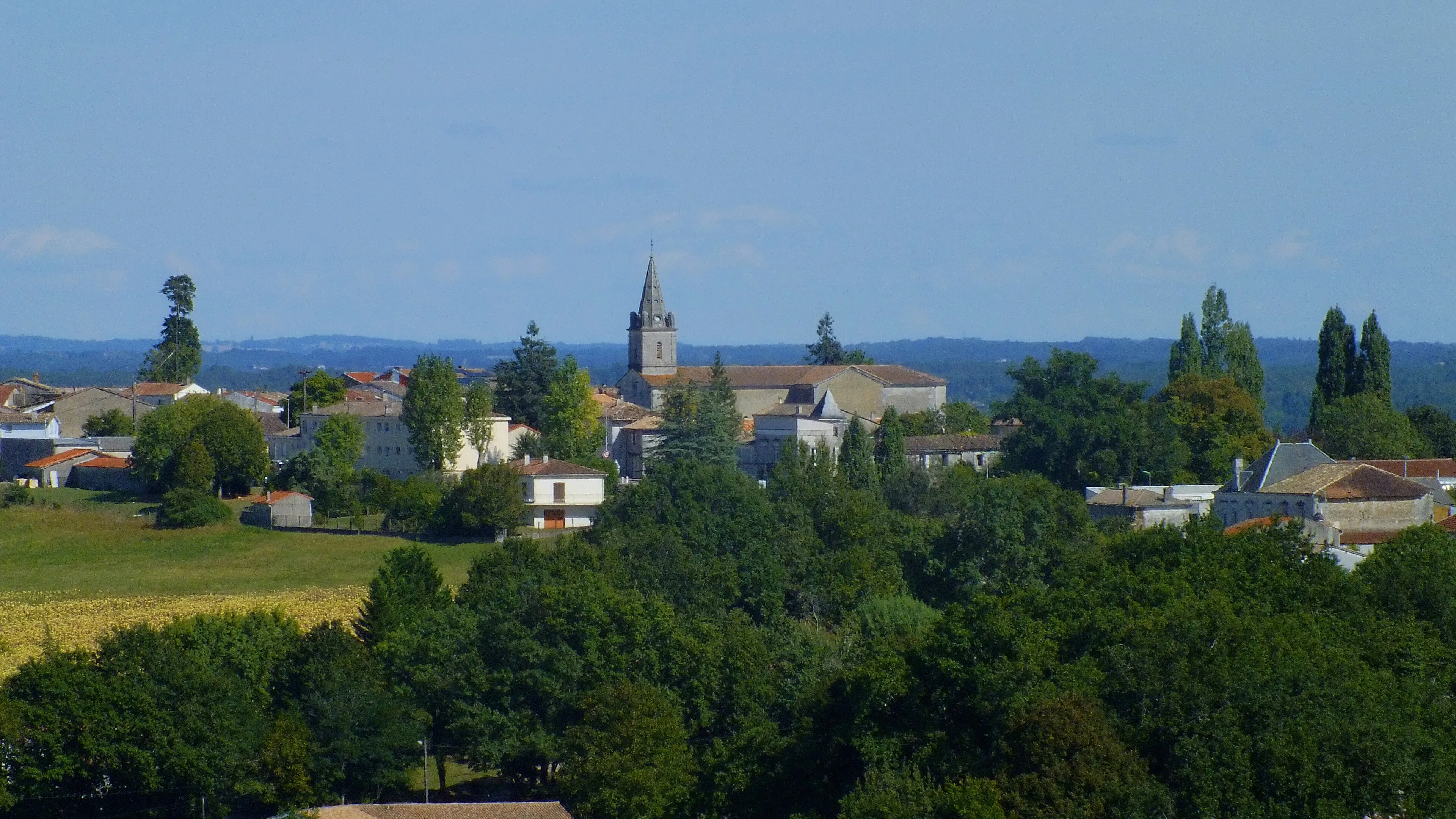 Vue de Montlieu-la-Garde