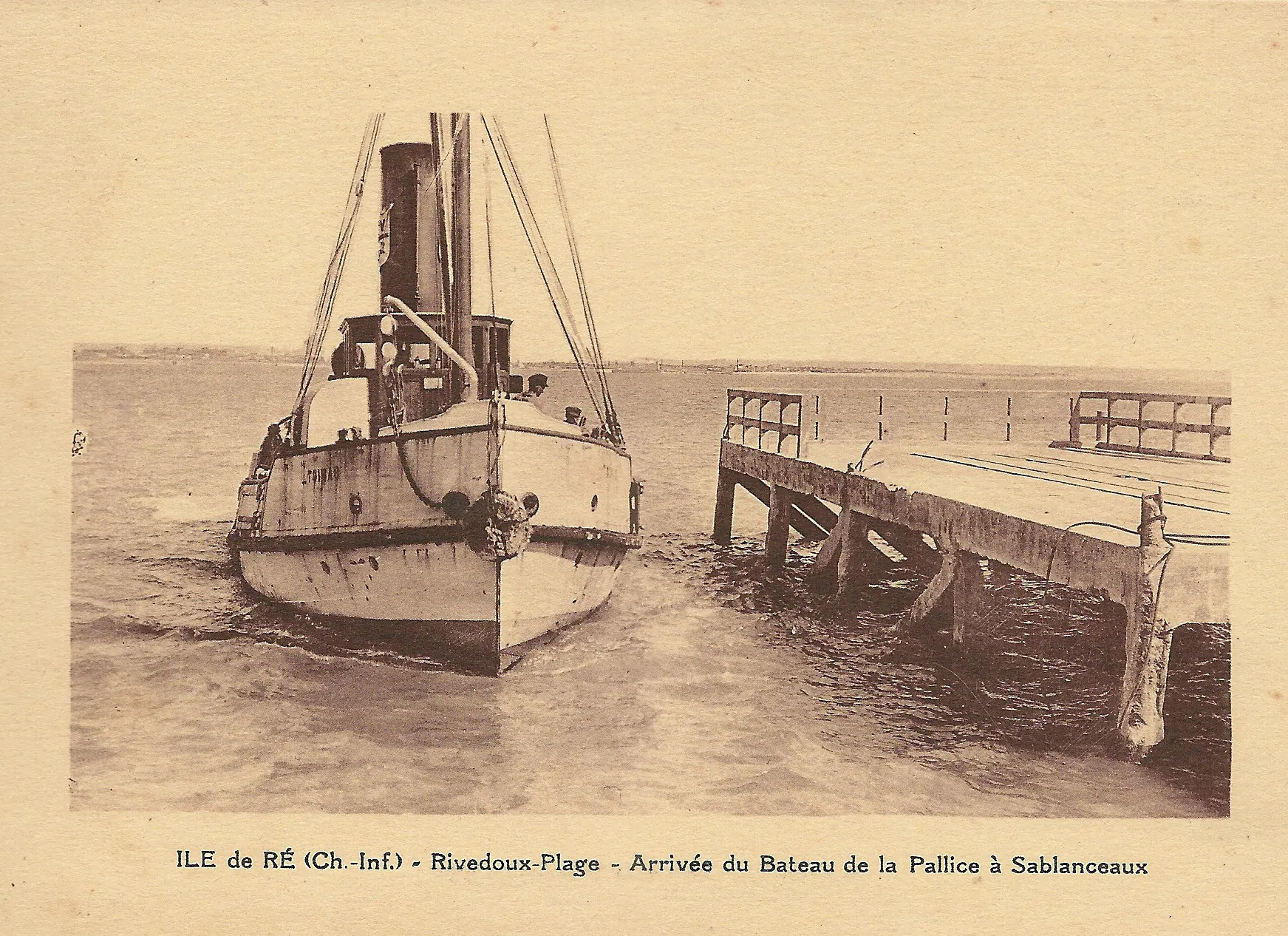 Vue de Rivedoux-Plage