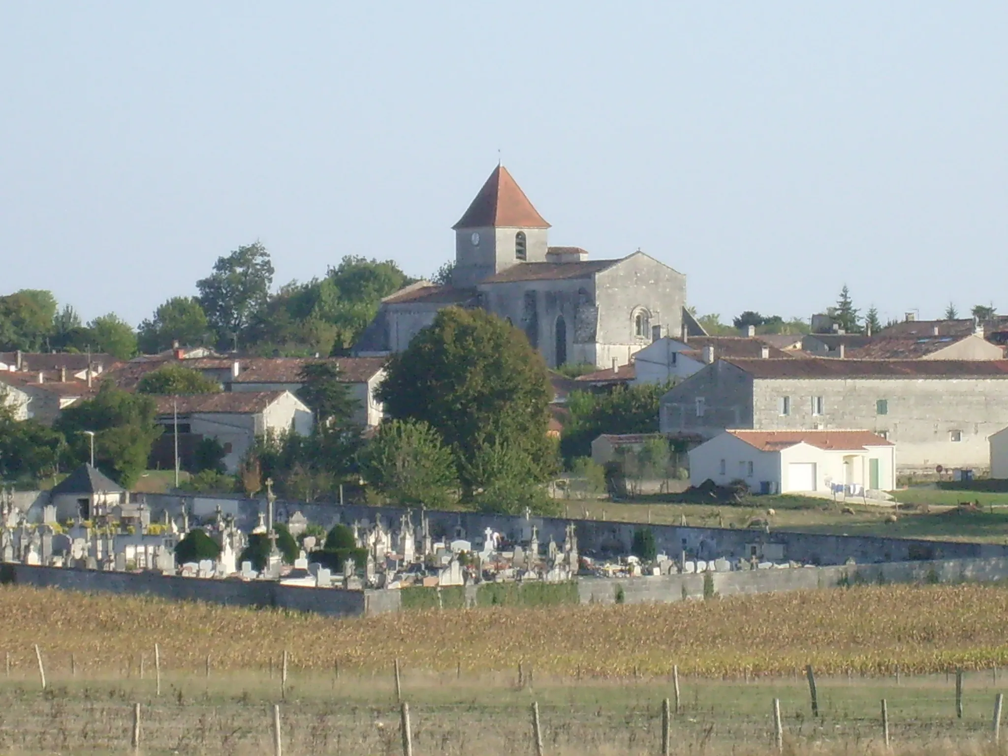 Vue de Saint-Georges-des-Coteaux