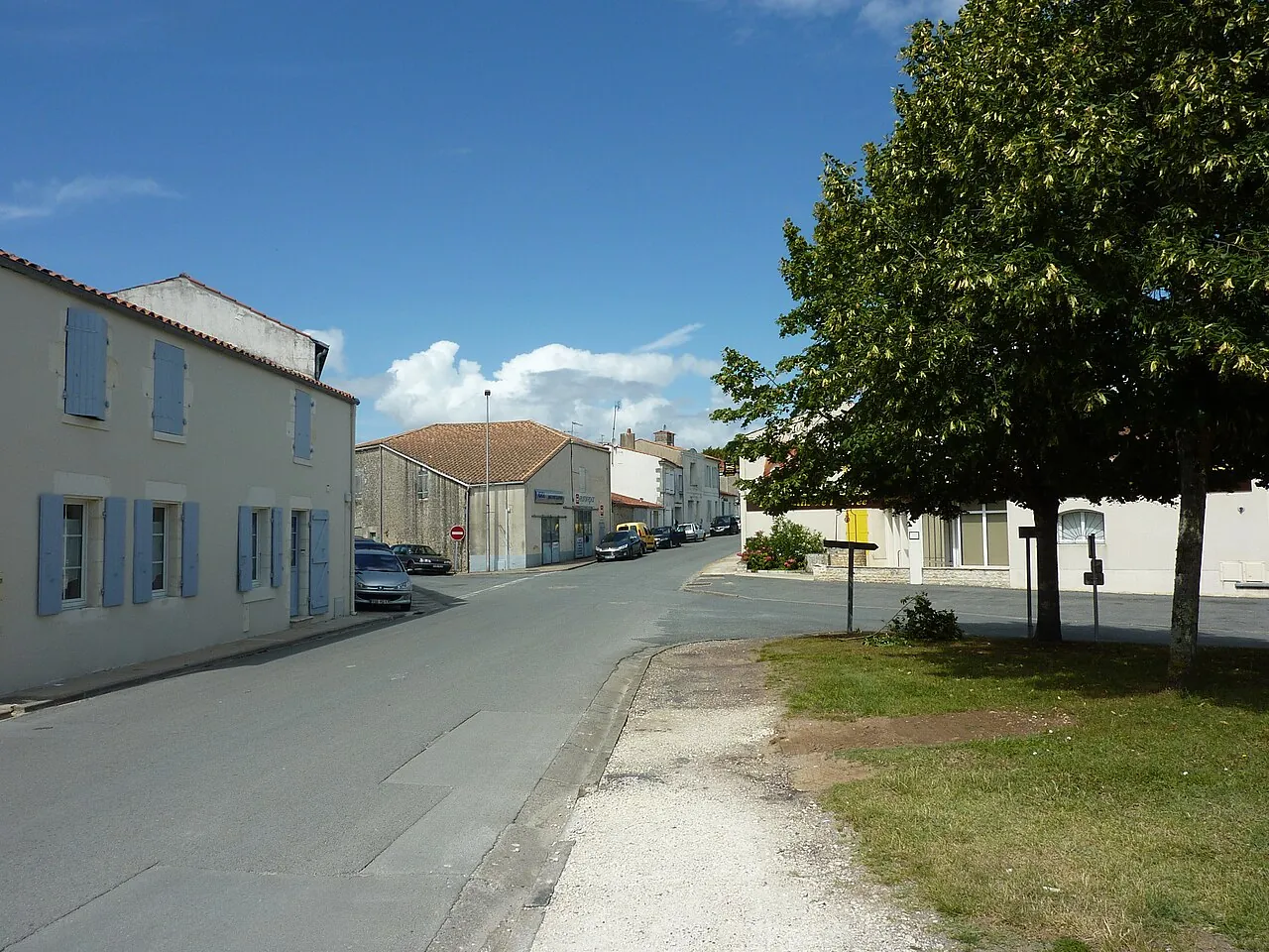 Vue de Saint-Laurent-de-la-Prée