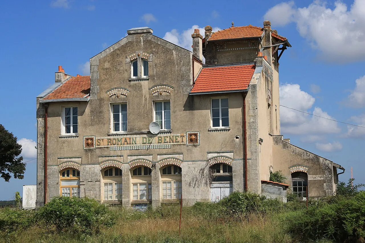 Vue de Saint-Romain-de-Benet