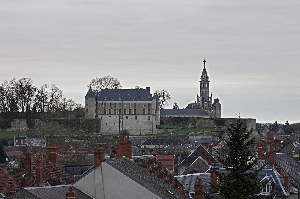 Vue de Châteauneuf-sur-Cher