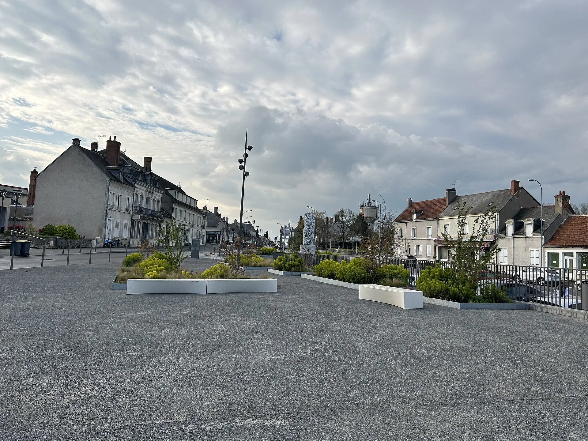 Vue de Mehun-sur-Yèvre