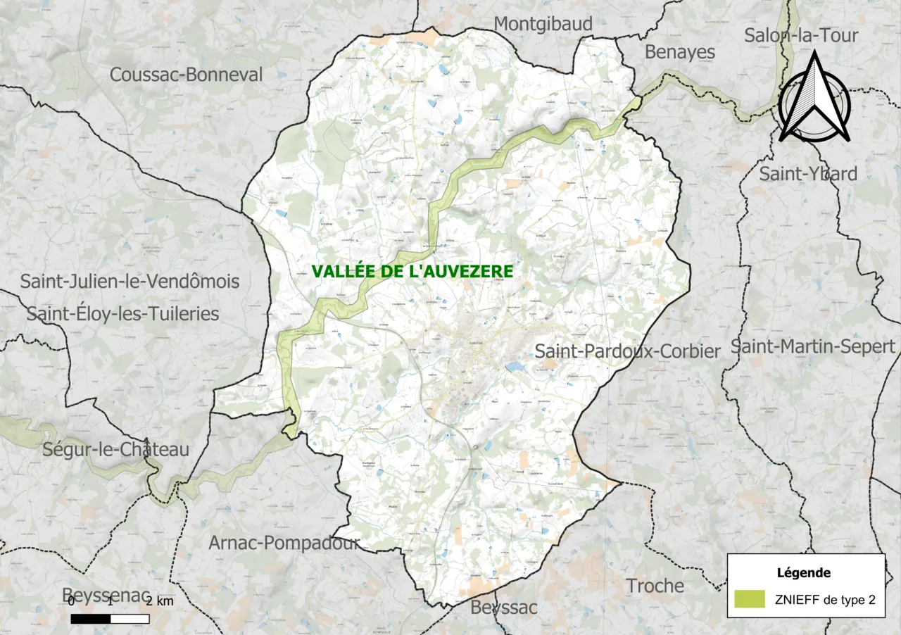 Vue de Lubersac