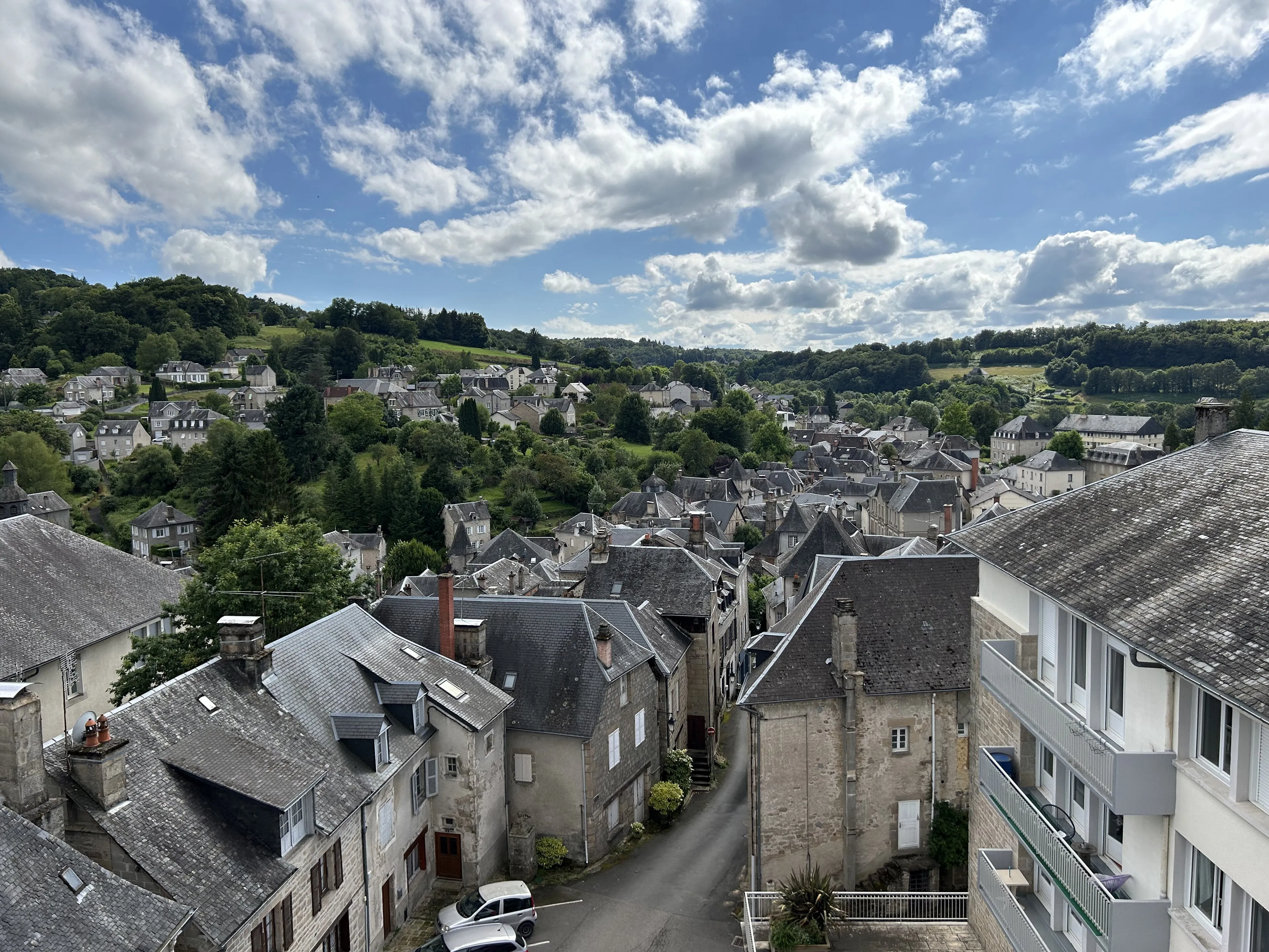 Vue de Treignac