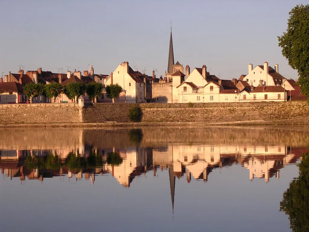 Vue de Auxonne