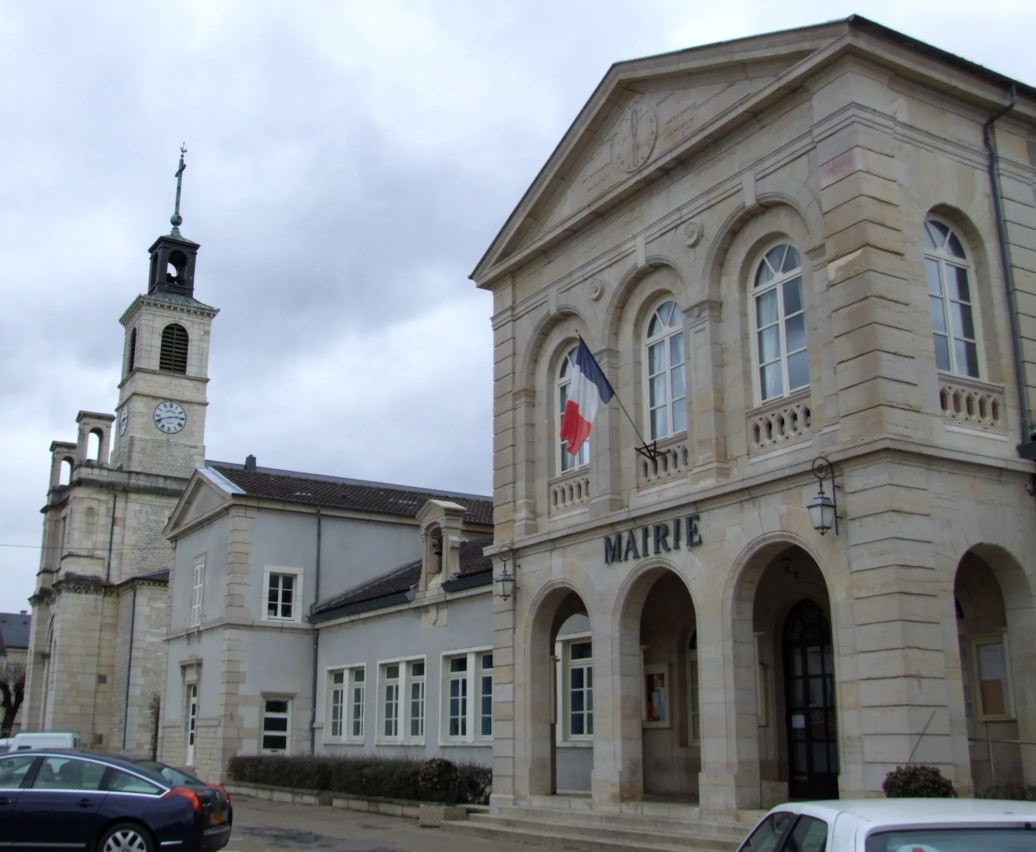 Vue de Brazey-en-Plaine