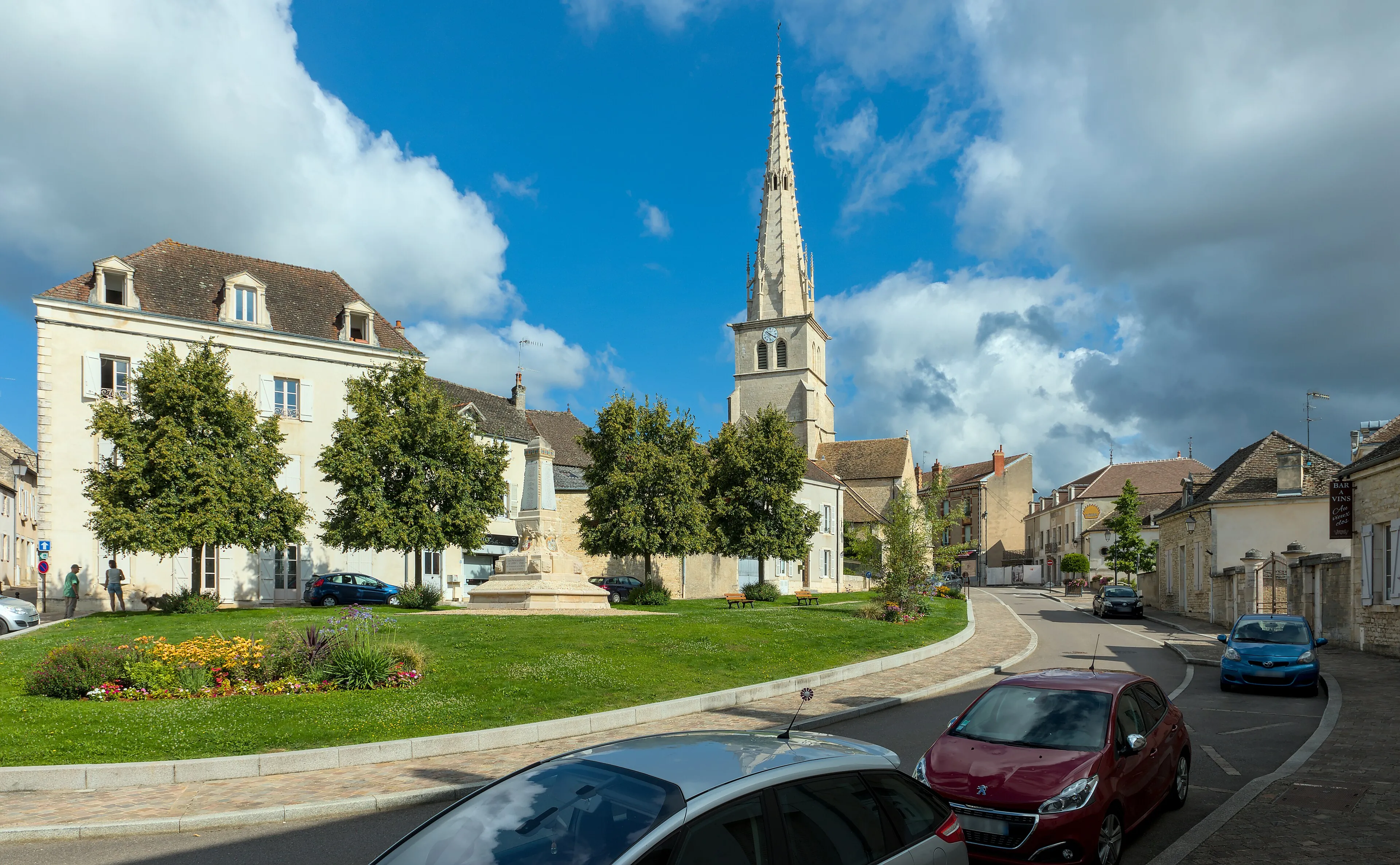 Vue de Meursault